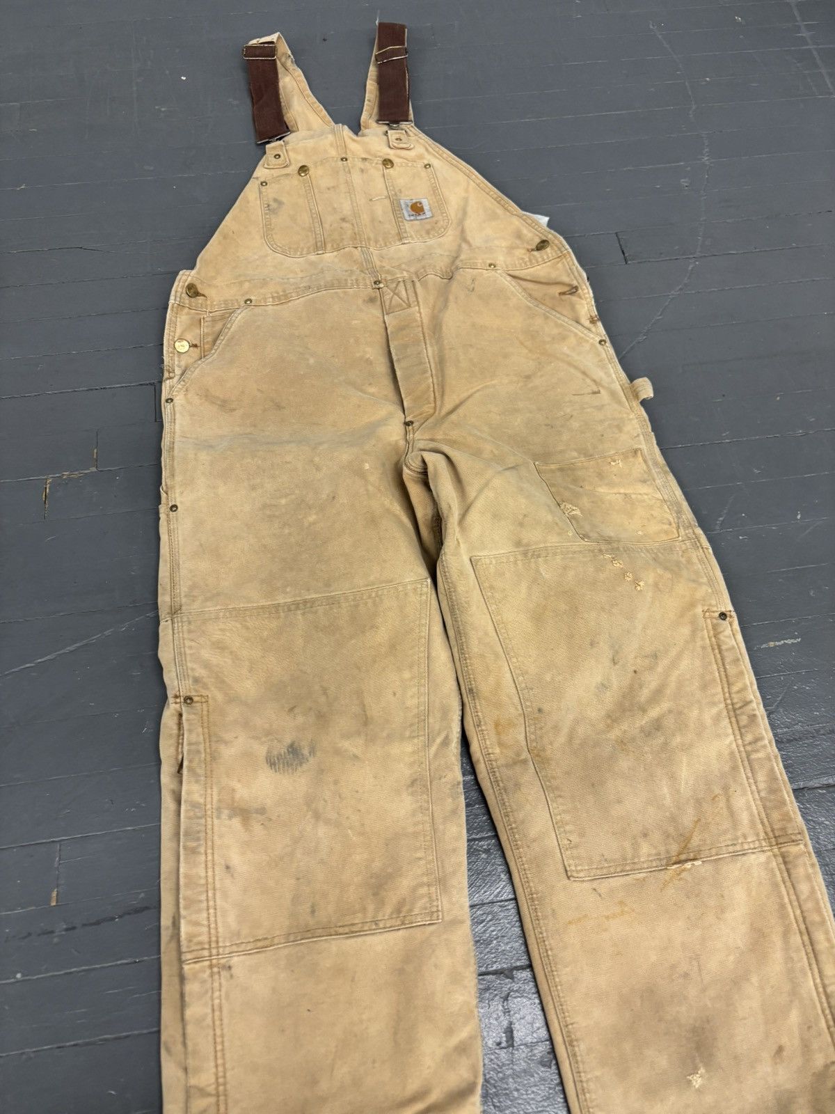 Carhartt × Vintage Vintage Carhartt overalls Size US 36 / EU 52 - 4 Thumbnail