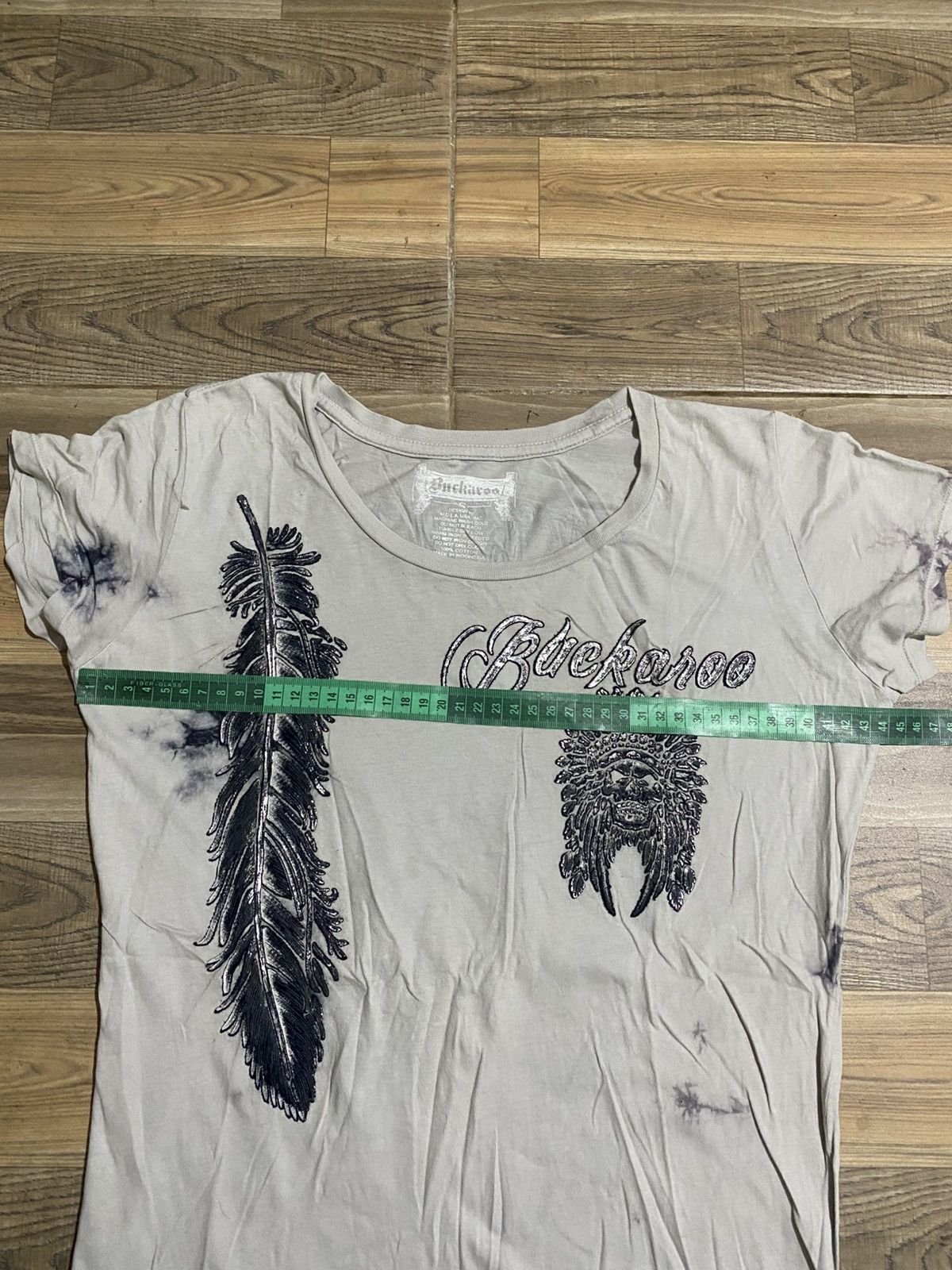 Japanese Brand × Vintage IF SIX WAS NINE STYLE SKULL BY BUCKAROO SHORT SLEEVE TEE Size S / US 4 / IT 40 - 7 Thumbnail