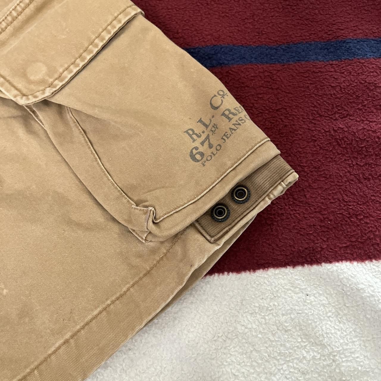 Polo Ralph Lauren Vintage 60s Polo Ralph Lauren Shorts Khaki Military Cargo Size US 29 - 5 Thumbnail