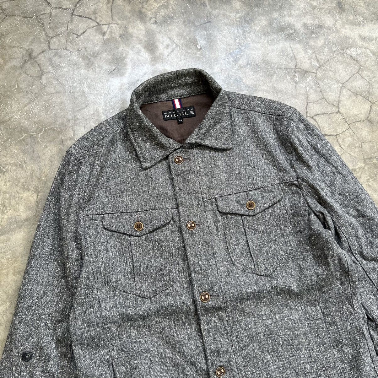 Nicole Club 2000s Nicole Club Vkei Style Outer Wool Button up Jacket Size US M / EU 48-50 / 2 - 3 Thumbnail