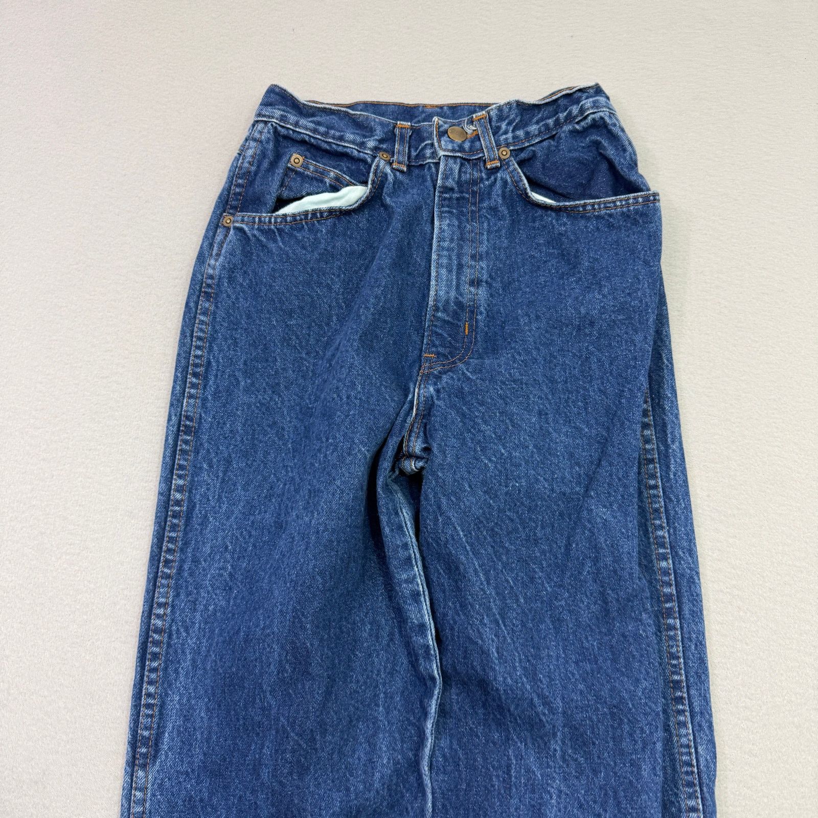 Vintage Vintage Chic High Rise Mom Jeans Women's Size 7 Tall 24x31 Size 24" / US 00 / IT 34 - 2 Thumbnail