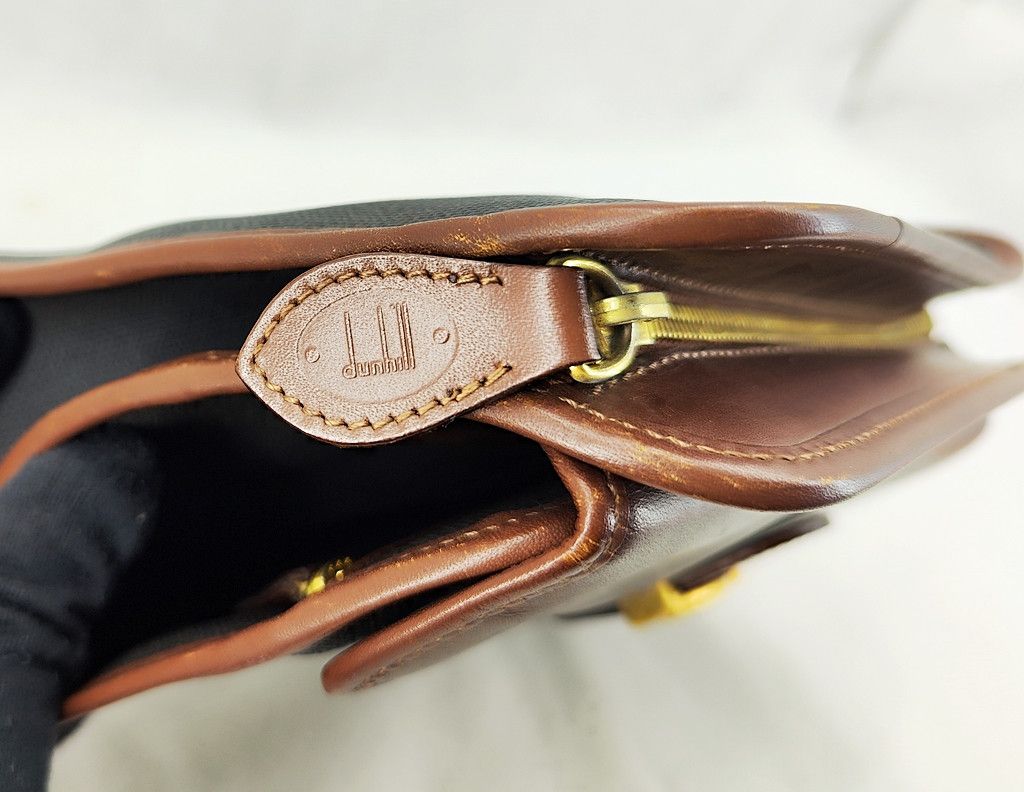 Alfred Dunhill vintage DUNHILL clutch zipper Size ONE SIZE - 3 Thumbnail
