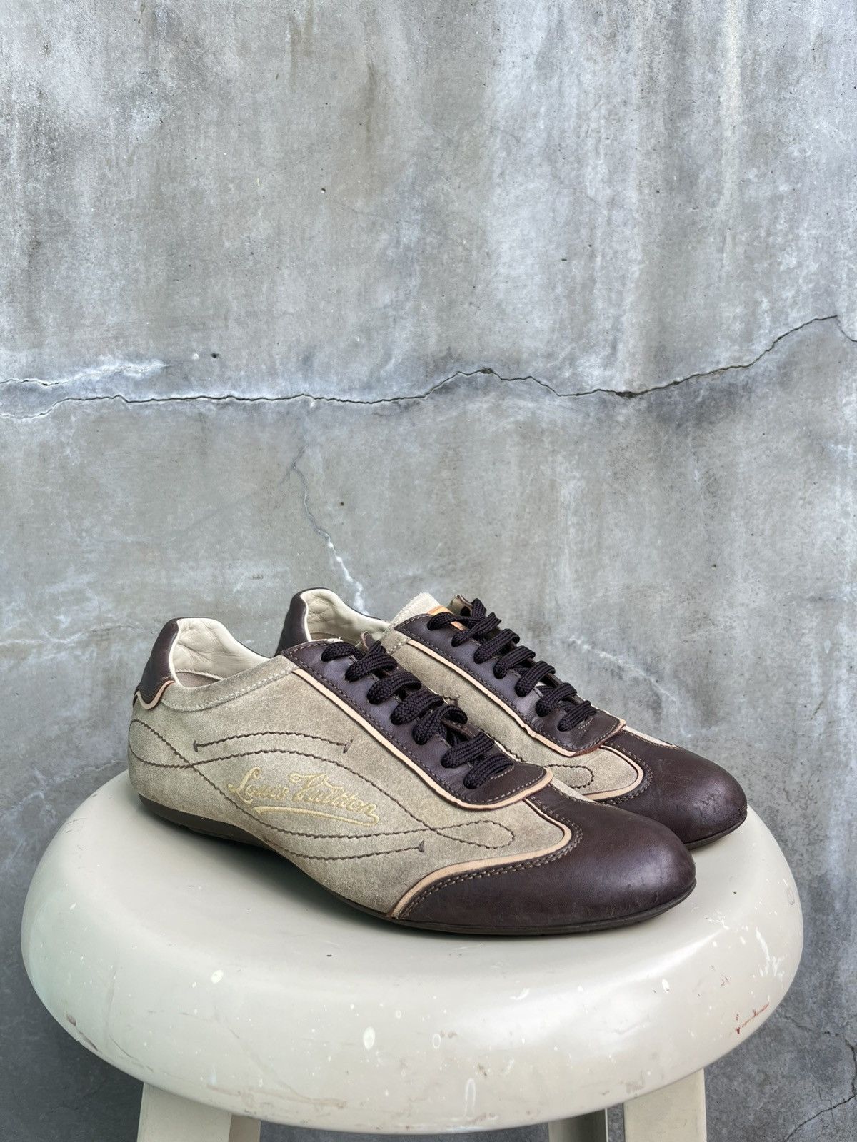 Louis Vuitton Brown Low Trainers Size US 5 / EU 37 - 1 Thumbnail