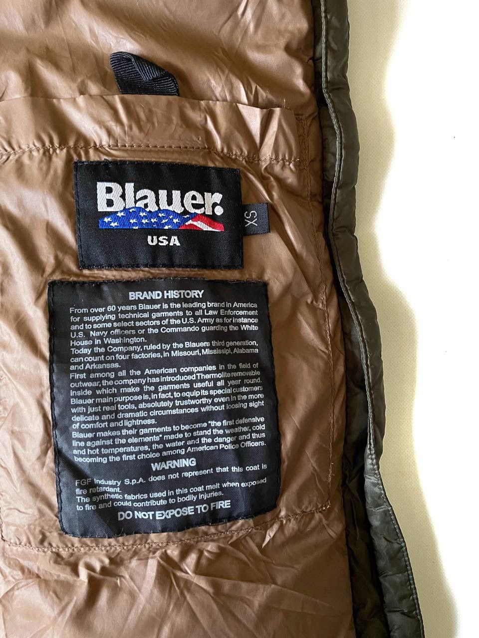 Other Women's Elongated Down Jacket Blauer USA Size XS Olive Color Size XS / US 0-2 / IT 36-38 - 7 Thumbnail
