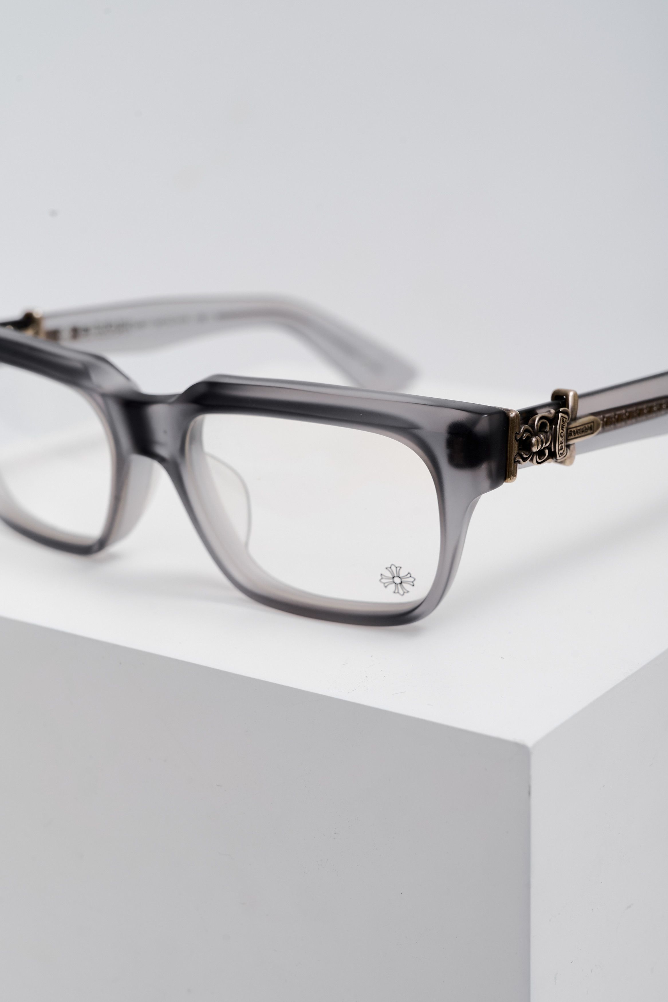 Chrome Hearts CHROME HEARTS VAGILLIONAIRE II MATTE GRAPHITE GLASSES Size ONE SIZE - 2 Thumbnail