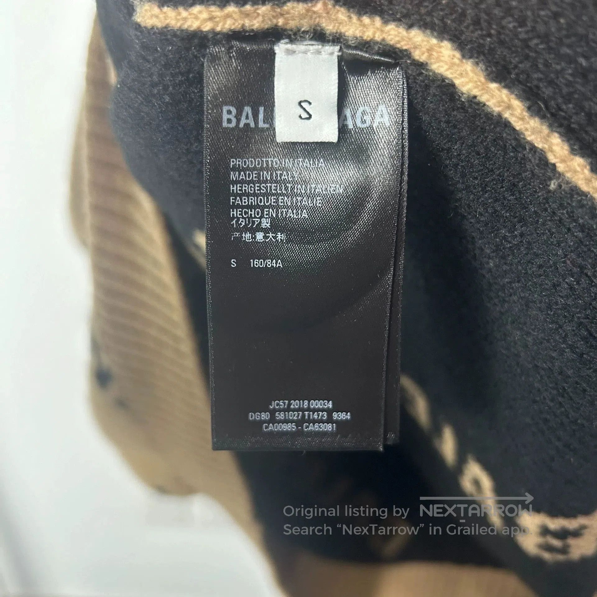 Balenciaga balenciaga khaki logo knit sweater size s. Size US S / EU 44-46 / 1 - 3 Thumbnail