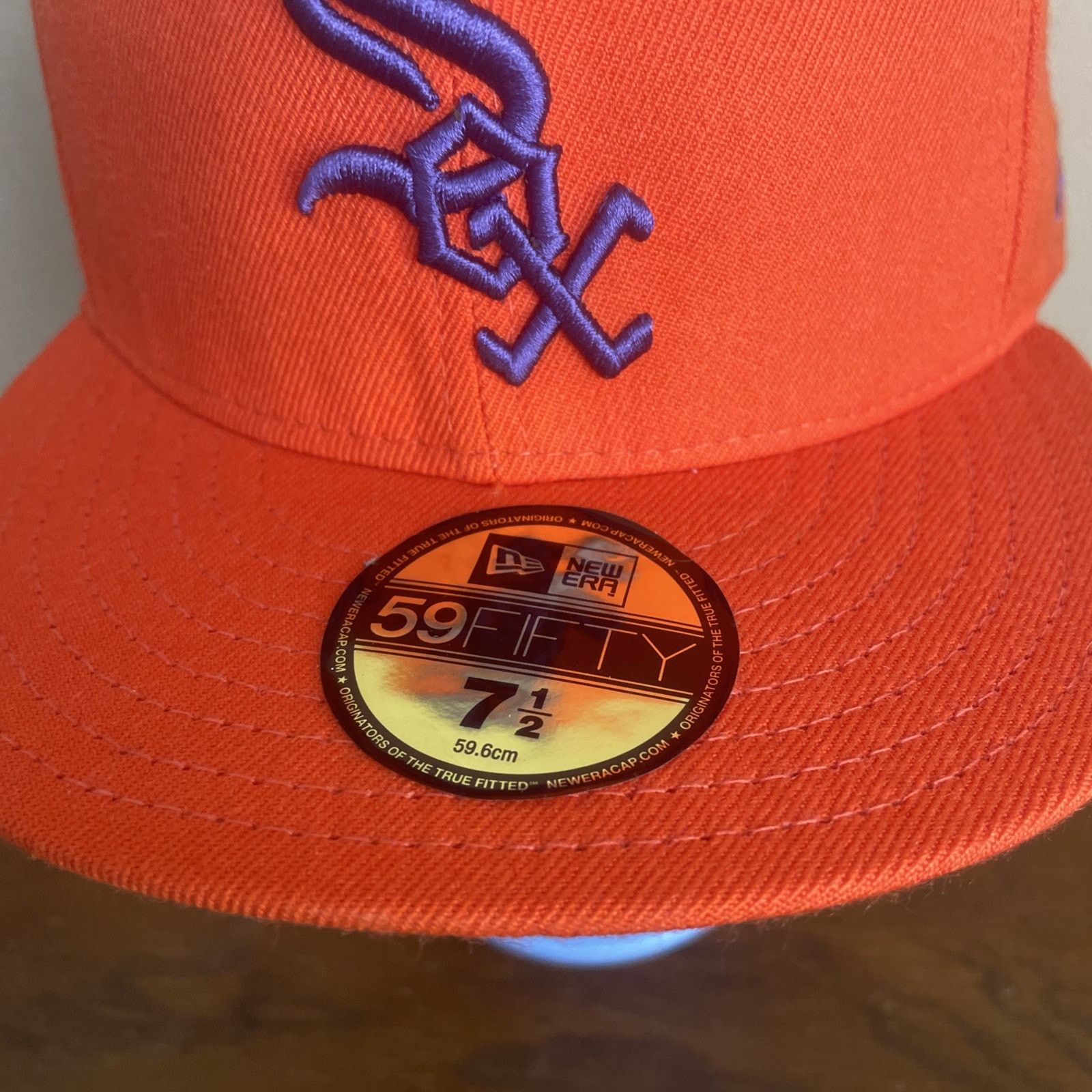 New Era NewEra 5950 MLB Chicago White Sox Ftd Cap Sz 7 1/2 Made USA Size ONE SIZE - 3 Thumbnail