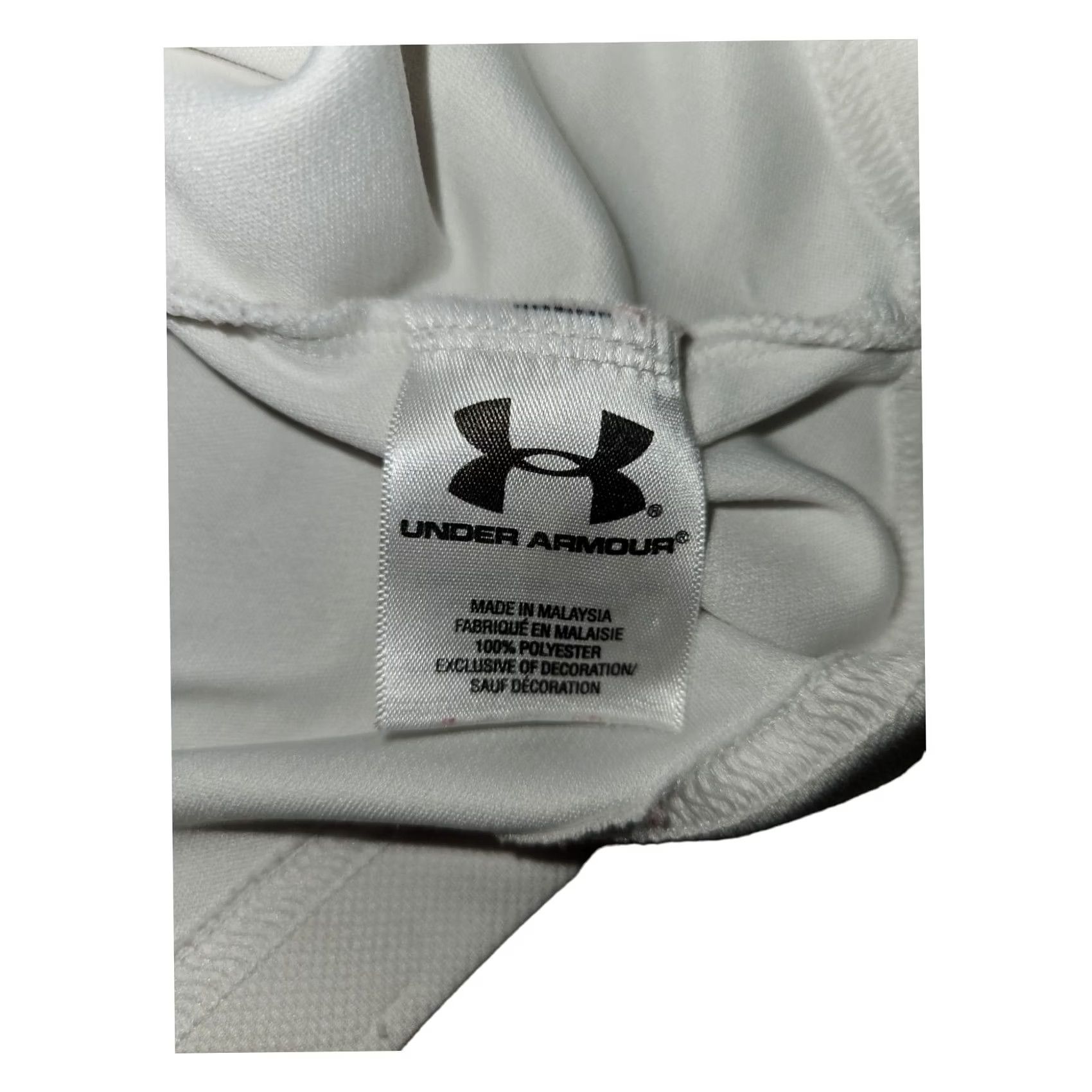 Under Armour Under Armour Polo Short Sleeve Men's XXL HeatGear White Casual Golf Polo Shirt Size US XXL / EU 58 / 5 - 6 Thumbnail