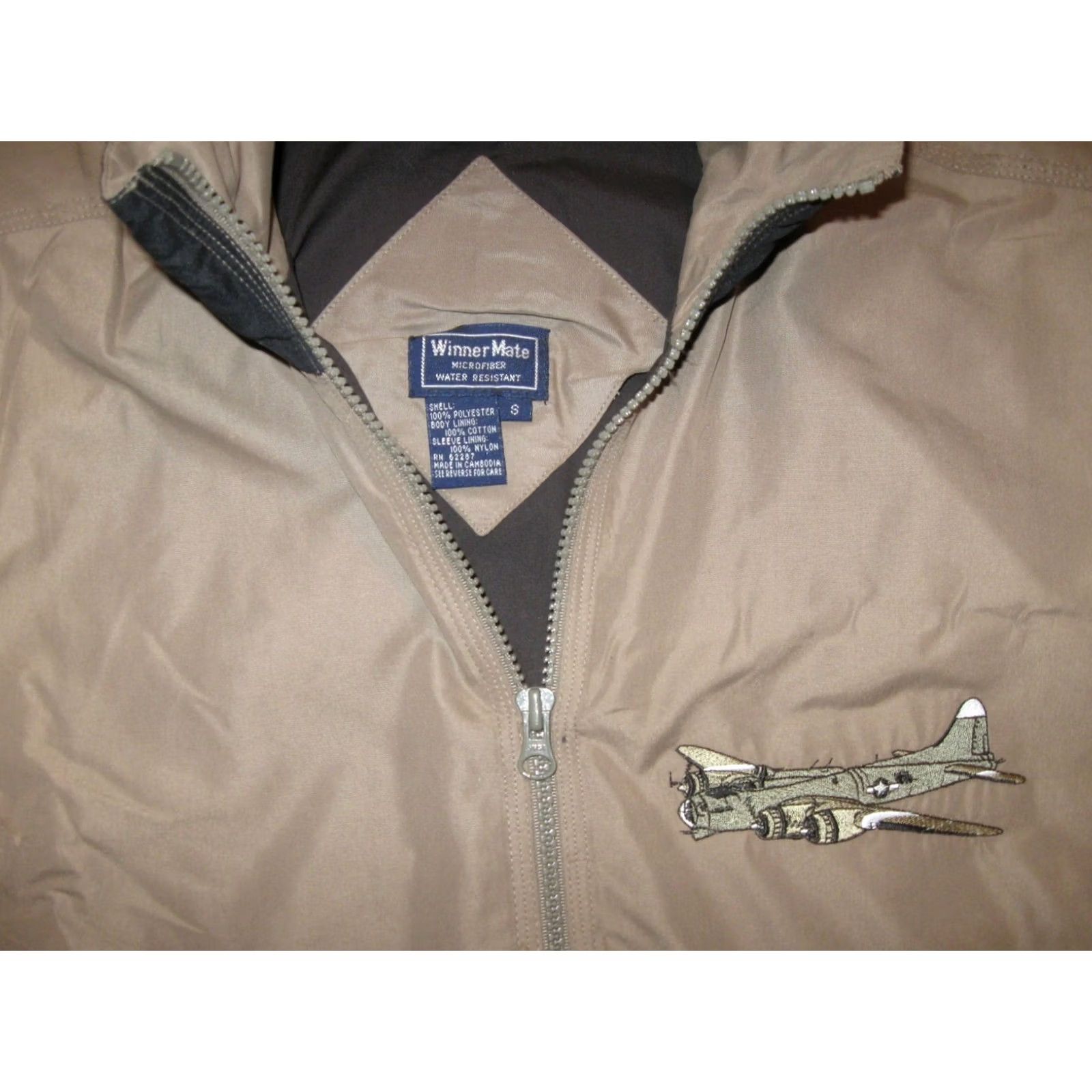 Vintage Vintage Winner Mate Bomber Jacket Coat Small Airplane Guys Men's Size US S / EU 44-46 / 1 - 3 Thumbnail