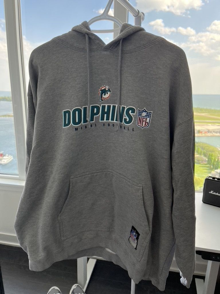 Reebok Vintage Miami Dolphins Hoodie Size US XL / EU 56 / 4 - 1 Thumbnail