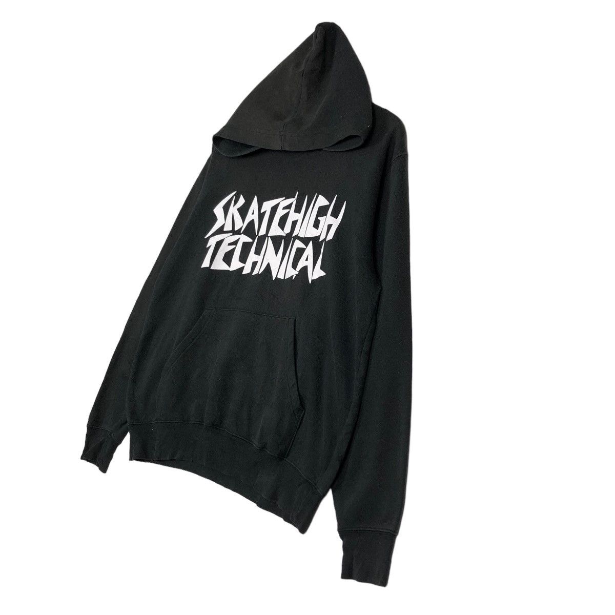Japanese Brand 🔥 Vintage Hoodie Pull Over Skatehigh Technical Big Logo Size US M / EU 48-50 / 2 - 2 Thumbnail