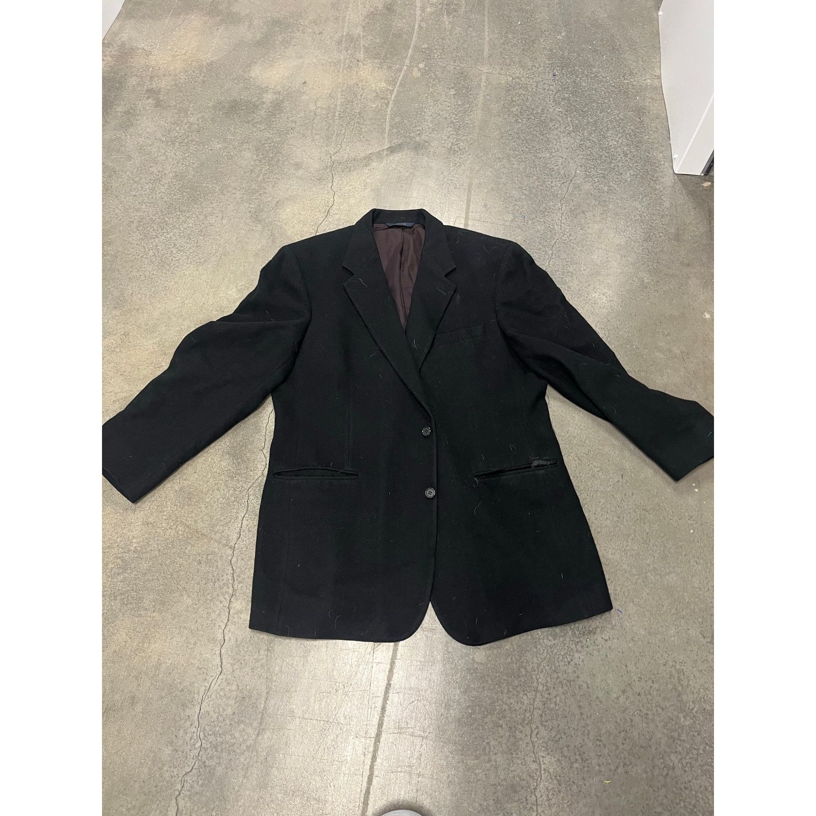 Brooks Brothers Brooks Brothers Men’s 100% Camelhair Sports Coat Black Size 48R - 1 Thumbnail