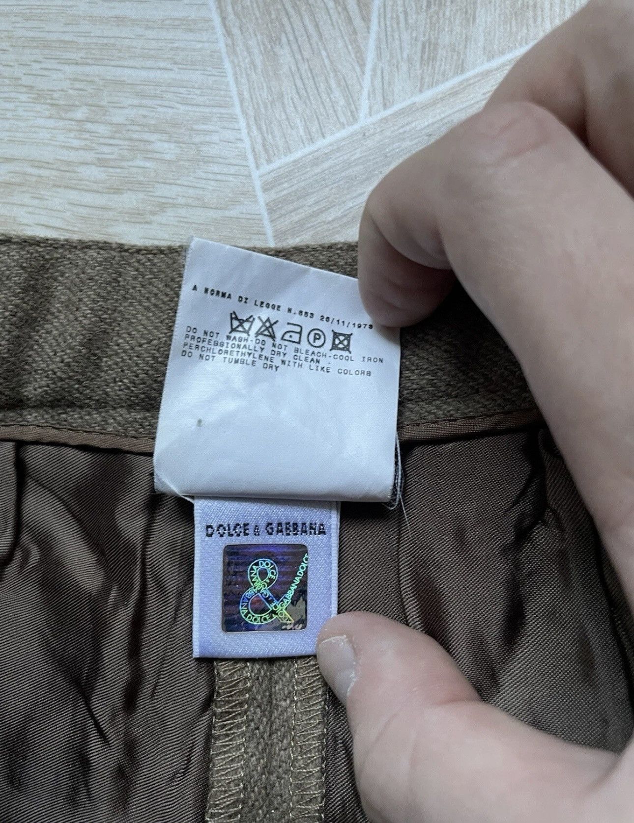 Dolce & Gabbana Dolce&Gabbana cashmere pants Size 26" / US 2 / IT 38 - 14 Thumbnail