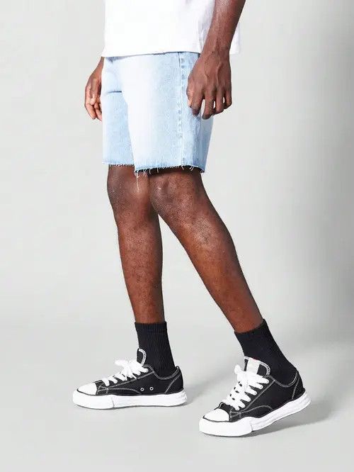 Jean Komuro x Ayami Jeans Denim Shorts Raw Edge Distressed Size US 32 / EU 48 - 5 Thumbnail