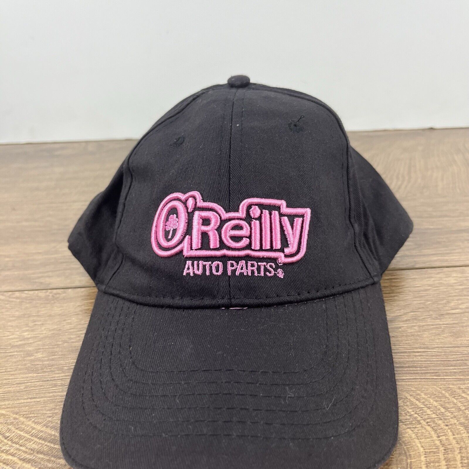 Other O'Reilly Auto Parts Hat Pink Black Hat Black Hat Adjustable Size ONE SIZE - 6 Thumbnail
