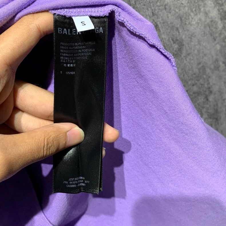 Balenciaga Balenciaga Embroidered Cola short sleeves 2503-Nextarrow Size US S / EU 44-46 / 1 - 4 Thumbnail