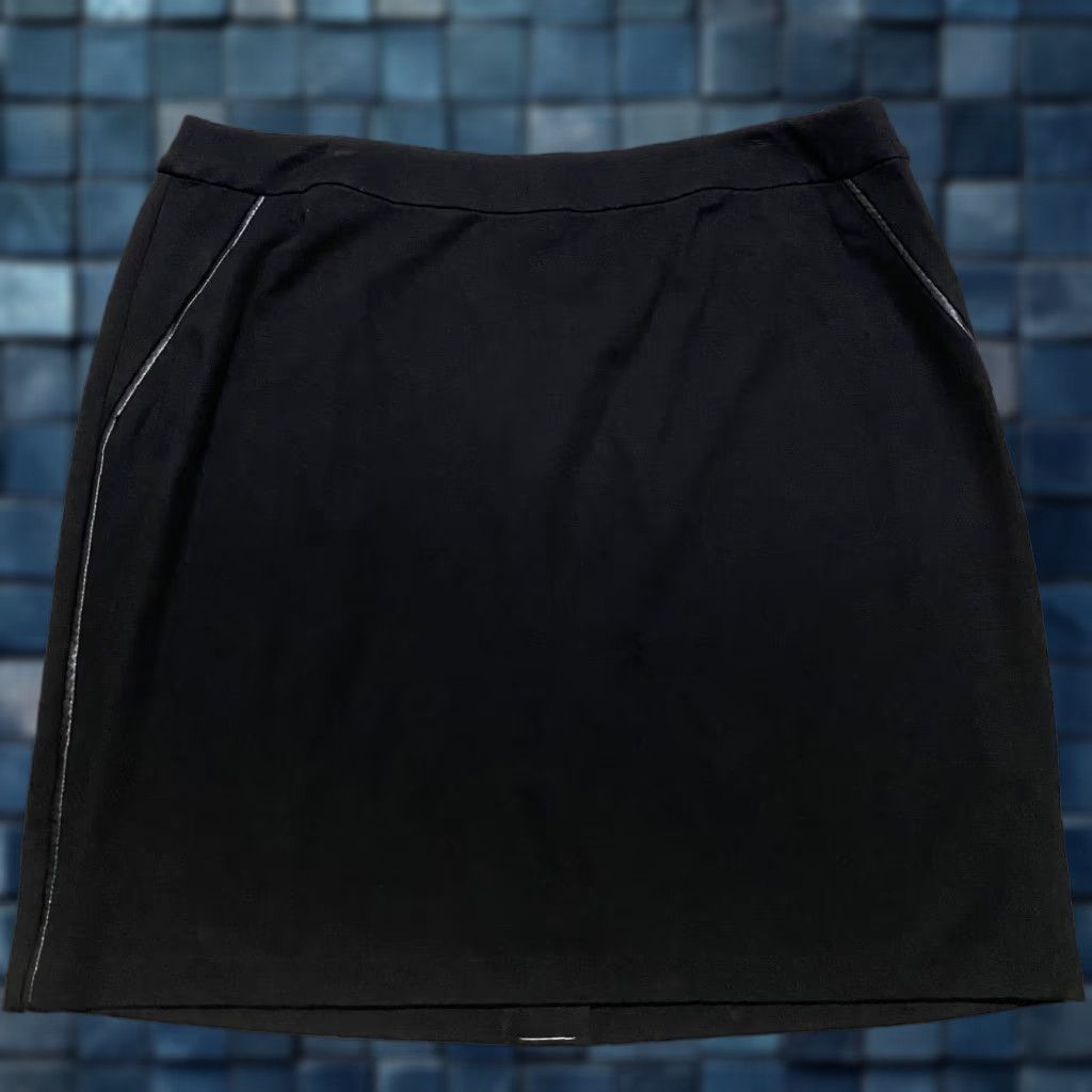 Talbots Talbots Skirt 16W Black Knee Length Straight Pencil Womens Plus NWT Size 38" / US 16 / IT 52 - 1 Thumbnail
