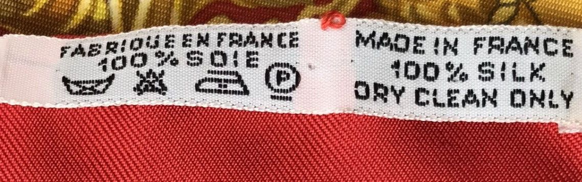 Designer × Hermes HERMÈS Carre 90 Caparacons de la France et de L'Inde Silk Size ONE SIZE - 8 Thumbnail