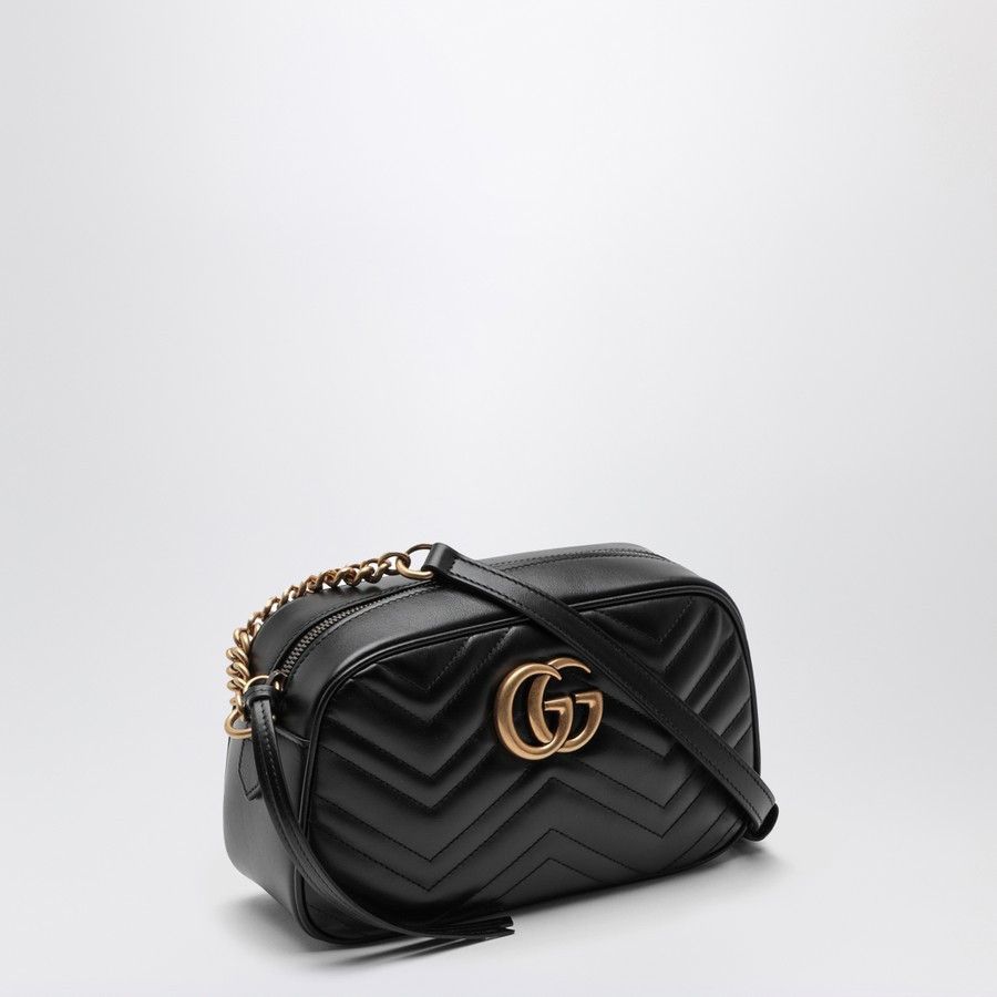 Gucci o1d2blof0824 Size: OS / GG Marmont Small Bag in Black Size ONE SIZE - 2 Thumbnail