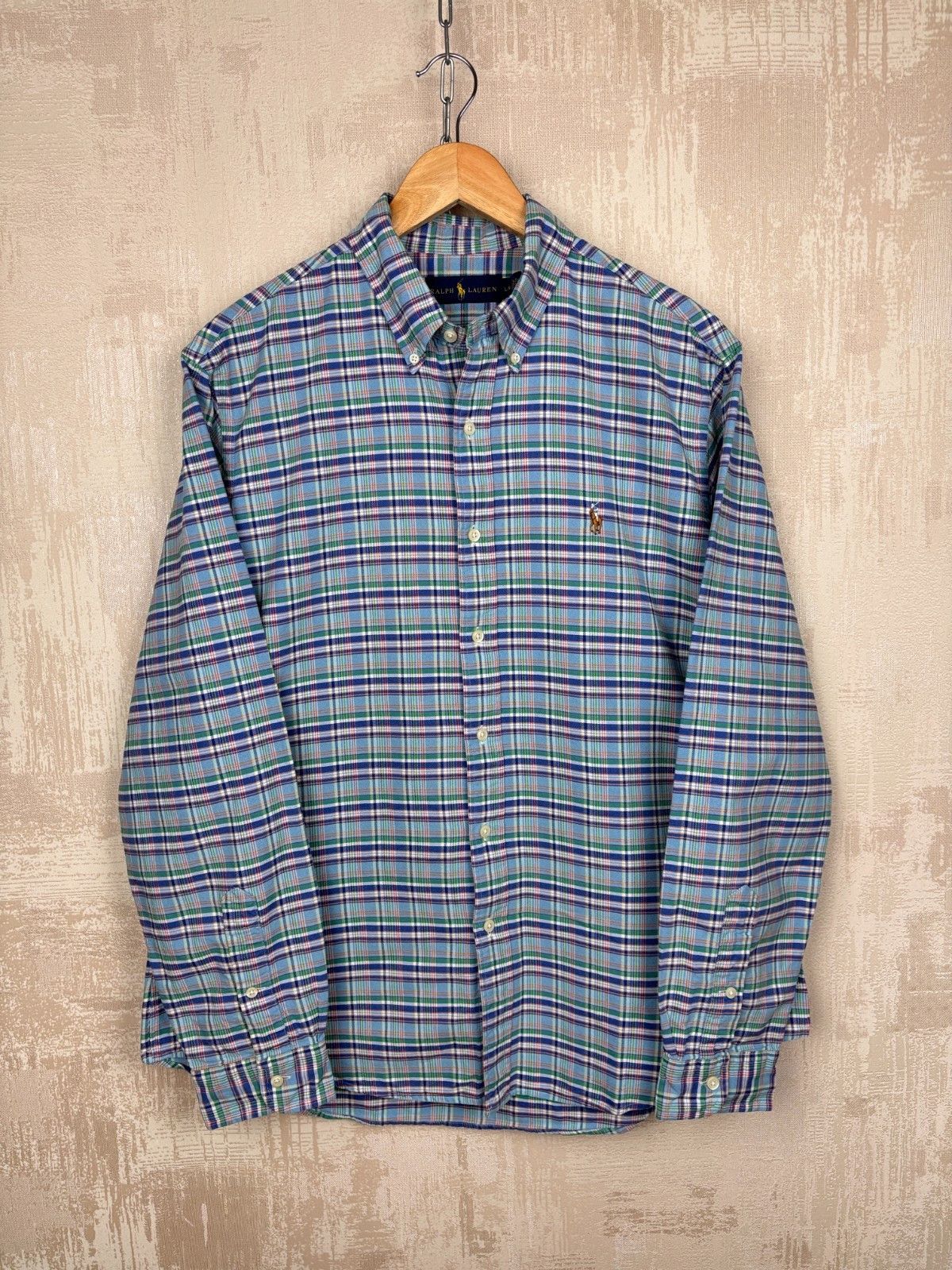 Ralph Lauren Ralph Lauren Check Long Sleeve Shirt Button Down Size US L / EU 52-54 / 3 - 11 Thumbnail