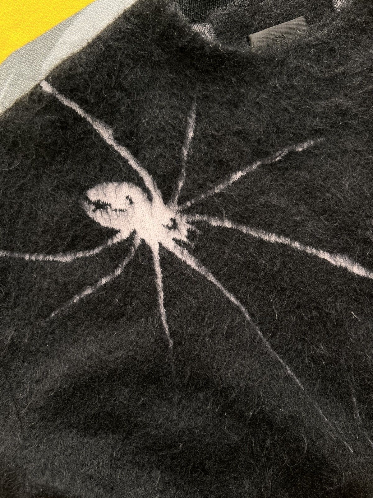 Givenchy Givenchy Spider Web Mohair Sweater Black net wool knitwear Size US L / EU 52-54 / 3 - 13 Thumbnail