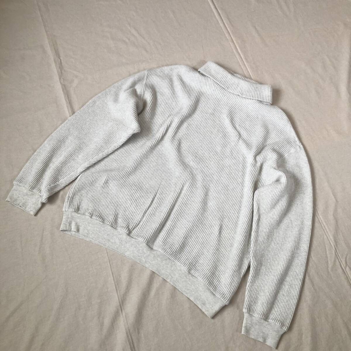 UNIVERSAL PRODUCTS. Waffle Turtleneck Sweater (Japan) Size US L / EU 52-54 / 3 - 1 Thumbnail