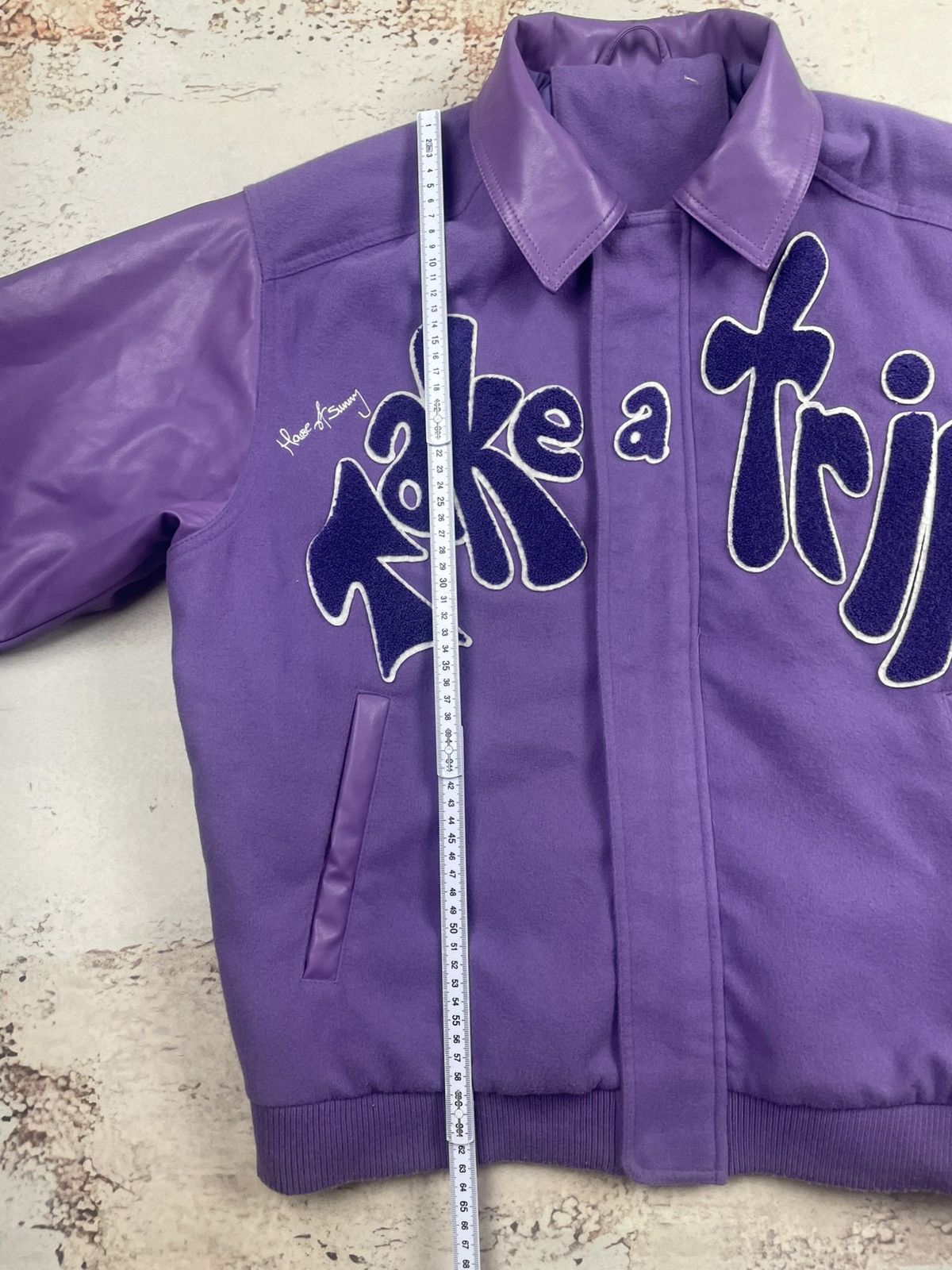 House of Sunny (Women’s) House of Sunny L – Purple Bomber Jacket Streetwear Size L / US 10 / IT 46 - 6 Thumbnail