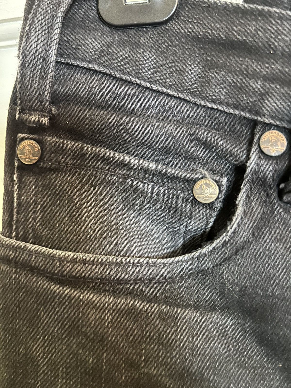 Han Kjobenhavn Han Kjøbenhavn Selvedge Jeans Black Size 29 — Worn In Size US 29 - 5 Thumbnail