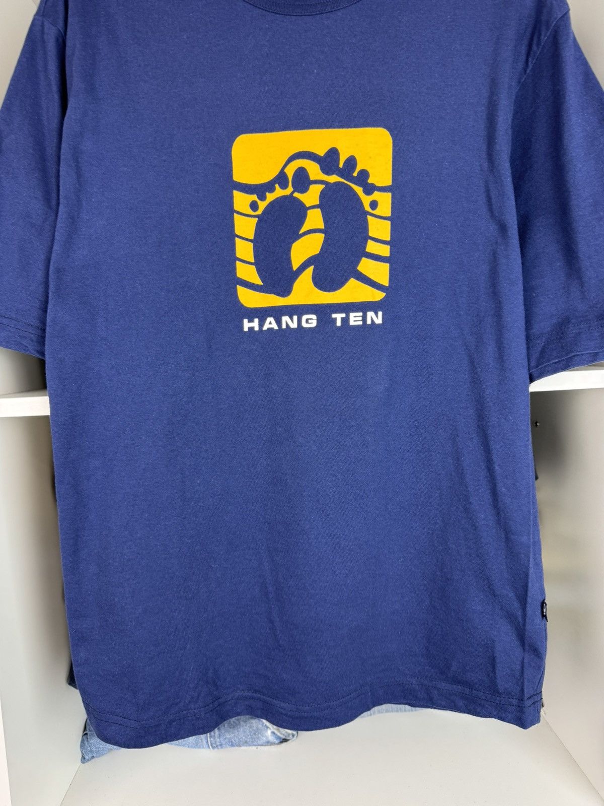 Hang Ten Vintage Hang Ten Big Logo T-shirt Size US M / EU 48-50 / 2 - 13 Thumbnail