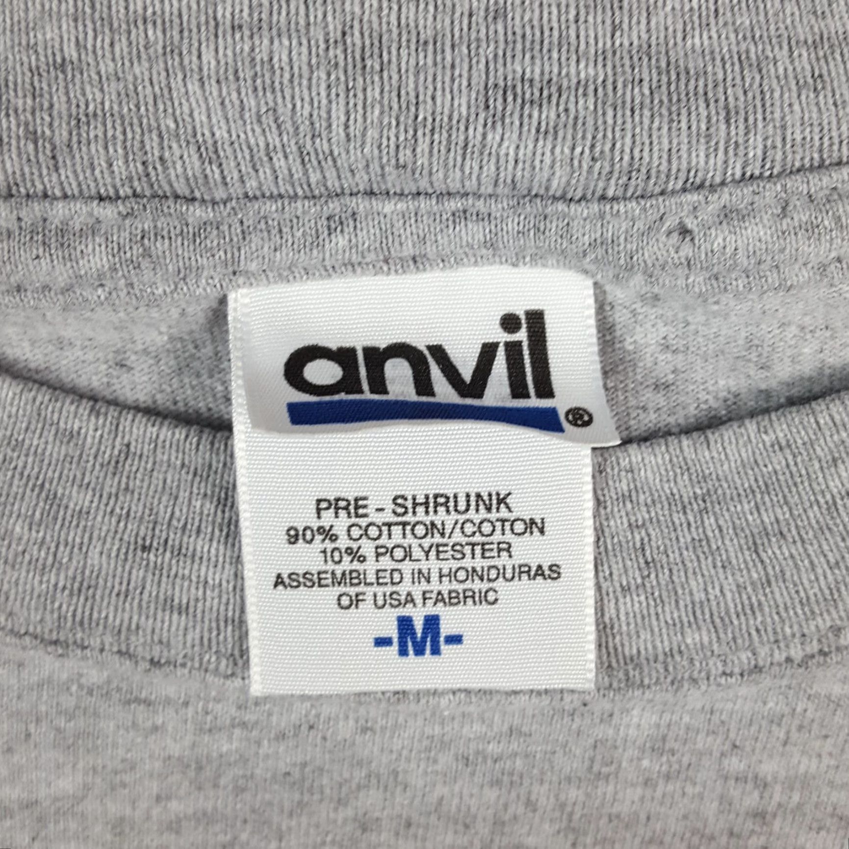 Anvil VINTAGE Carolina Tar Heels Football T-Shirt Men's Small Gray Cotton Embroidered Logo 90s College University Sports T Shirt Size US S / EU 44-46 / 1 - 5 Thumbnail
