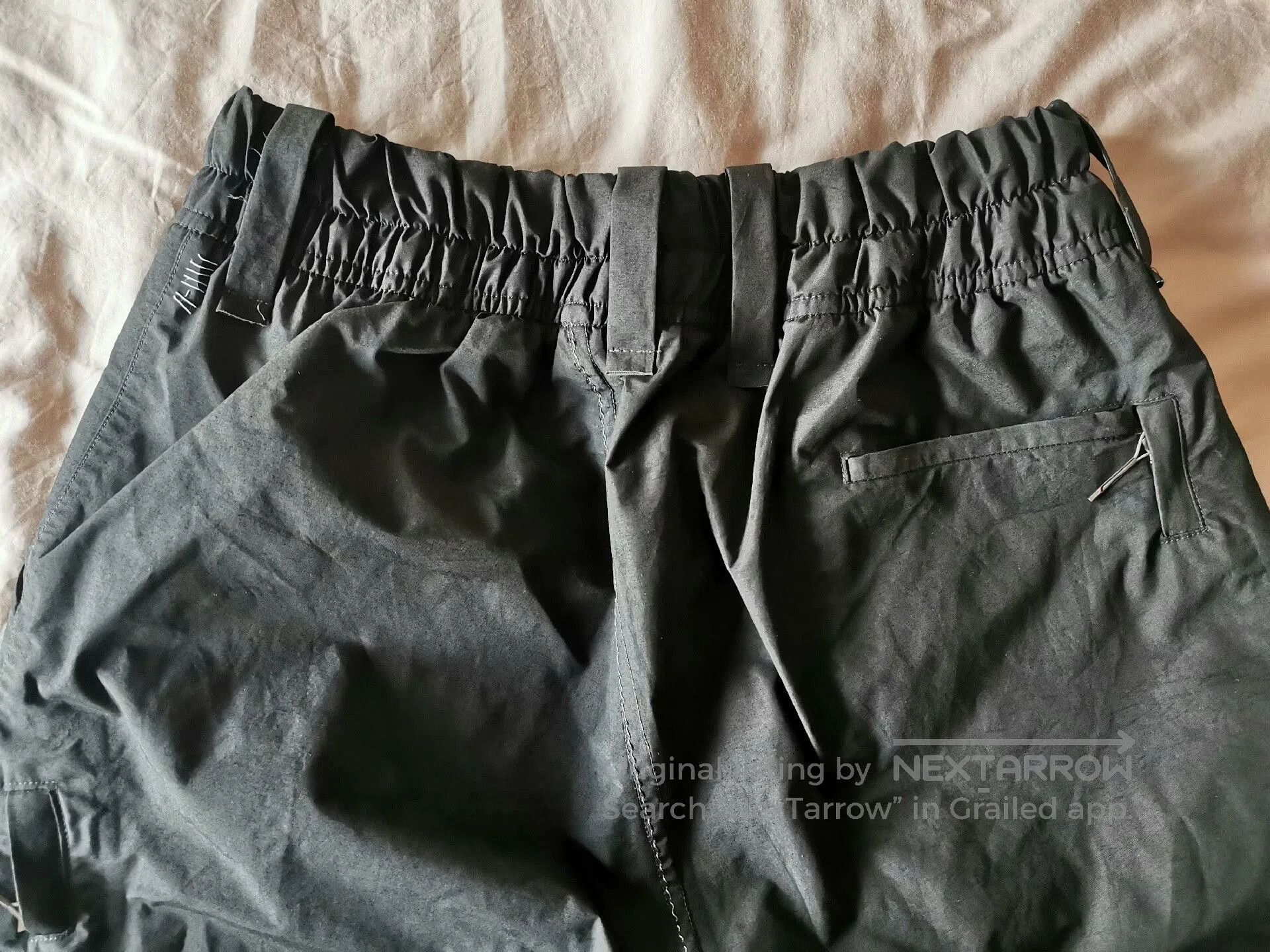 Taichi Murakami Taichi Murakami Black Tapered Pants. Size US 28 / EU 44 - 4 Thumbnail