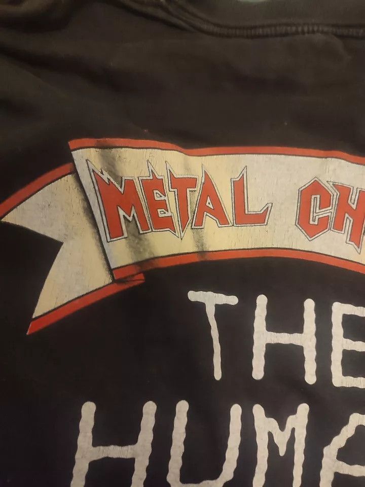 Vintage Rare Vintage Metal Church The Human Factor European Tour Size US XL / EU 56 / 4 - 5 Thumbnail