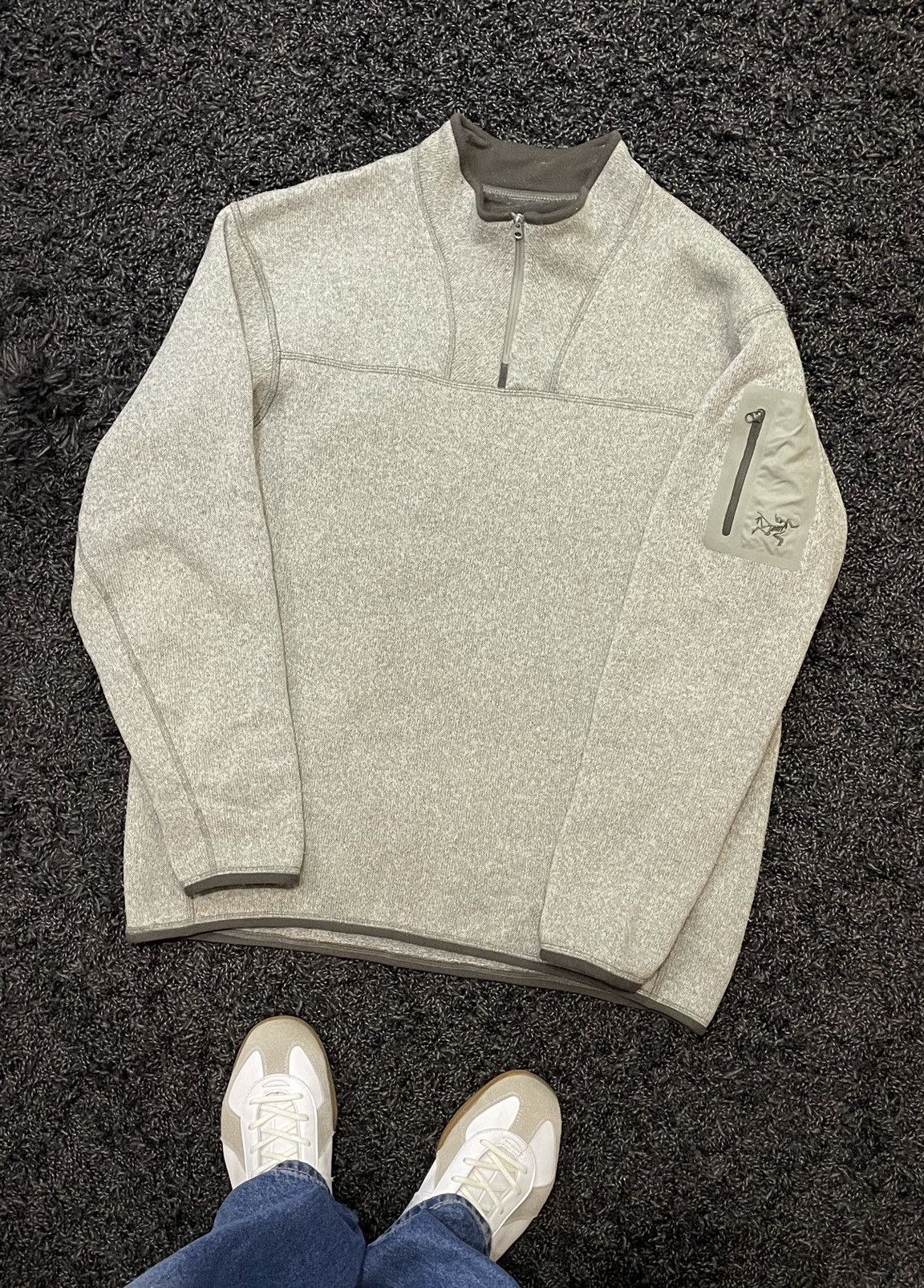 Arc'teryx × Vintage VINTAGE ARCTERYX 1/4 ZIP FLEECE POLARTEC SWEATSHIRT OUTDOOR Size US L / EU 52-54 / 3 - 9 Thumbnail