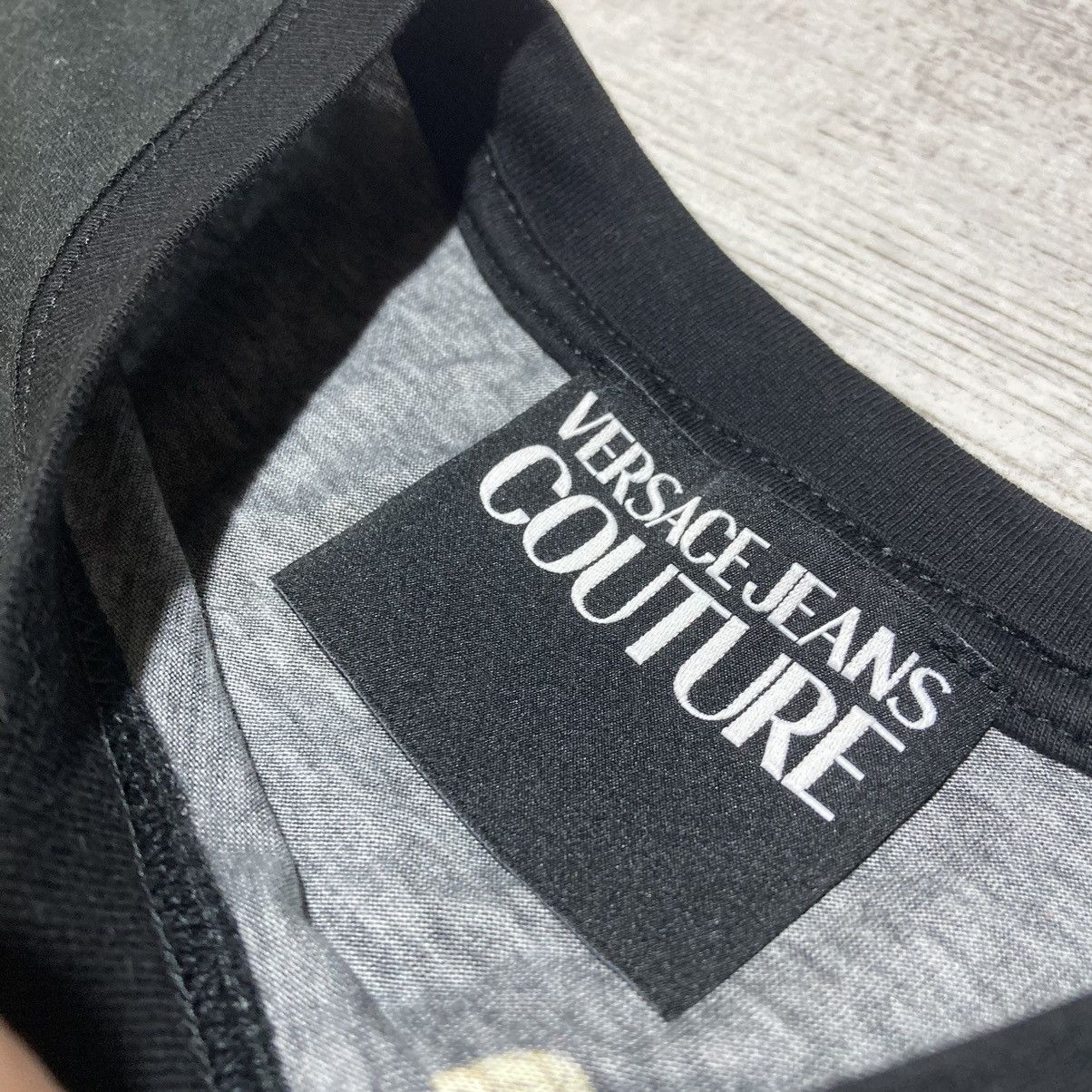 Versace VERSACE JEANS COUTURE T-Shirts Tee Black Size US S / EU 44-46 / 1 - 8 Thumbnail