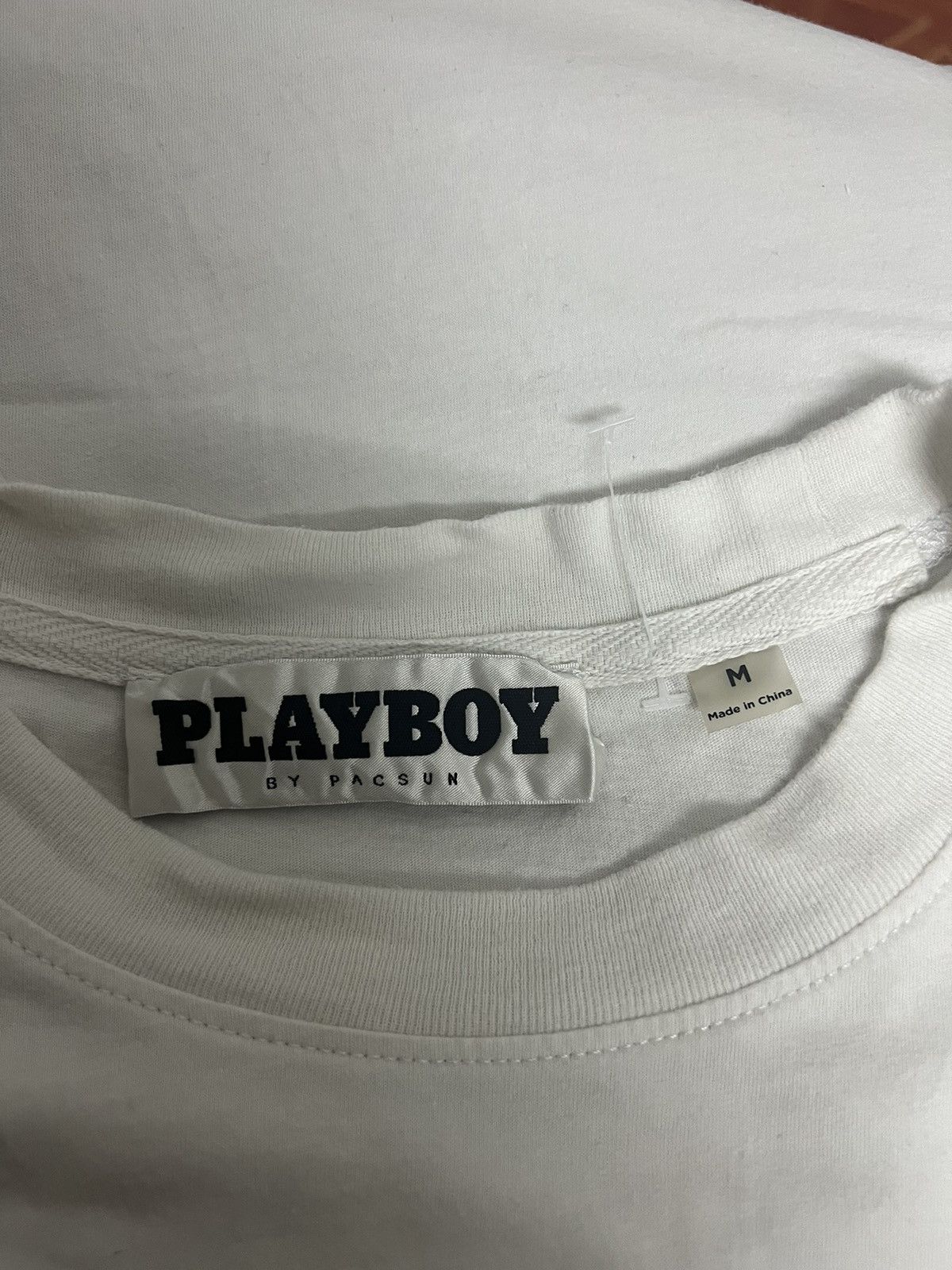 Playboy × Vintage Vintage 90’s Playboy Magazine Model Tee Size US M / EU 48-50 / 2 - 5 Thumbnail