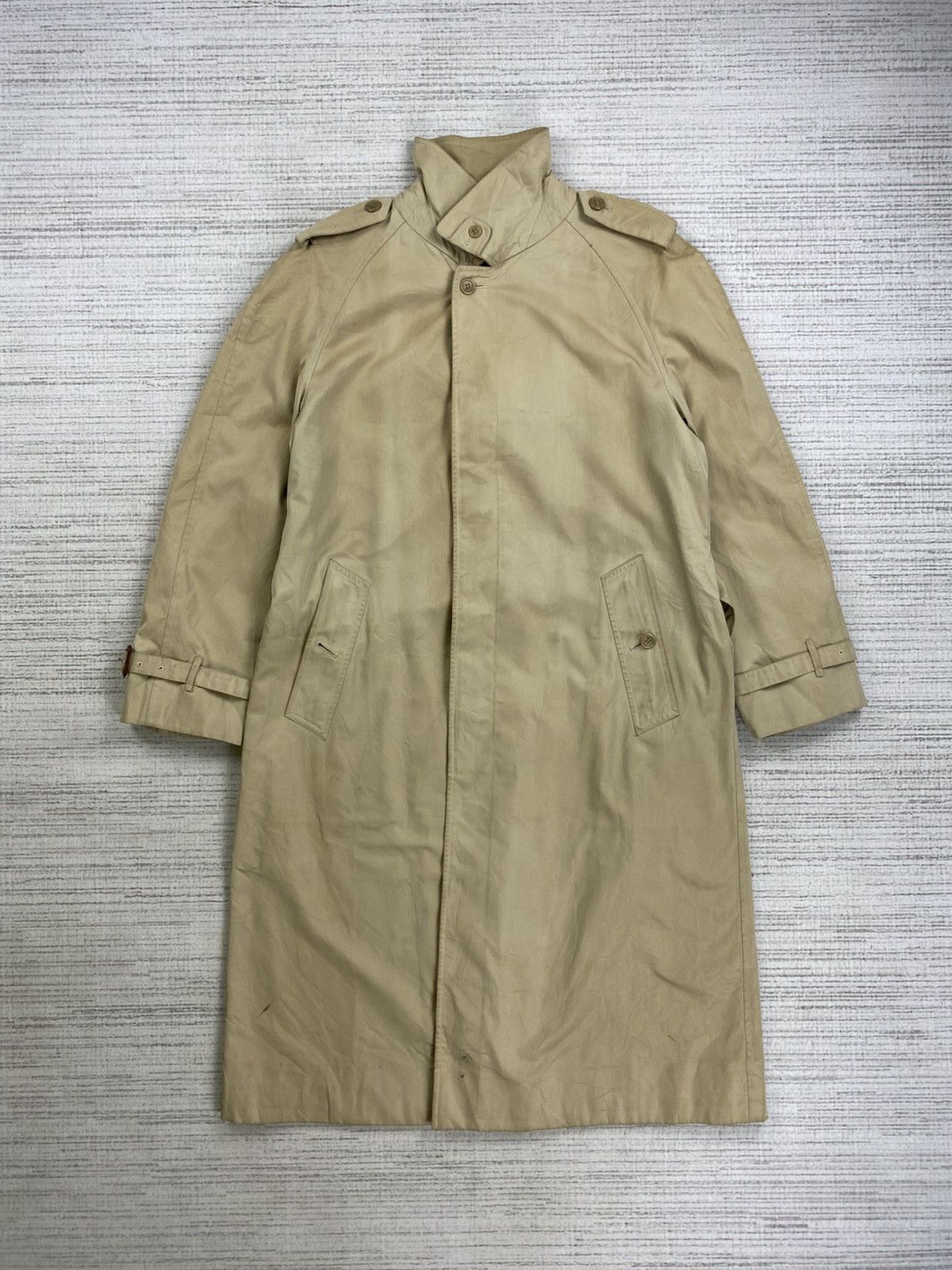 Burberry Vintage 90s Burberrys Nova Check Trench Coat Jacket Size US M / EU 48-50 / 2 - 6 Thumbnail