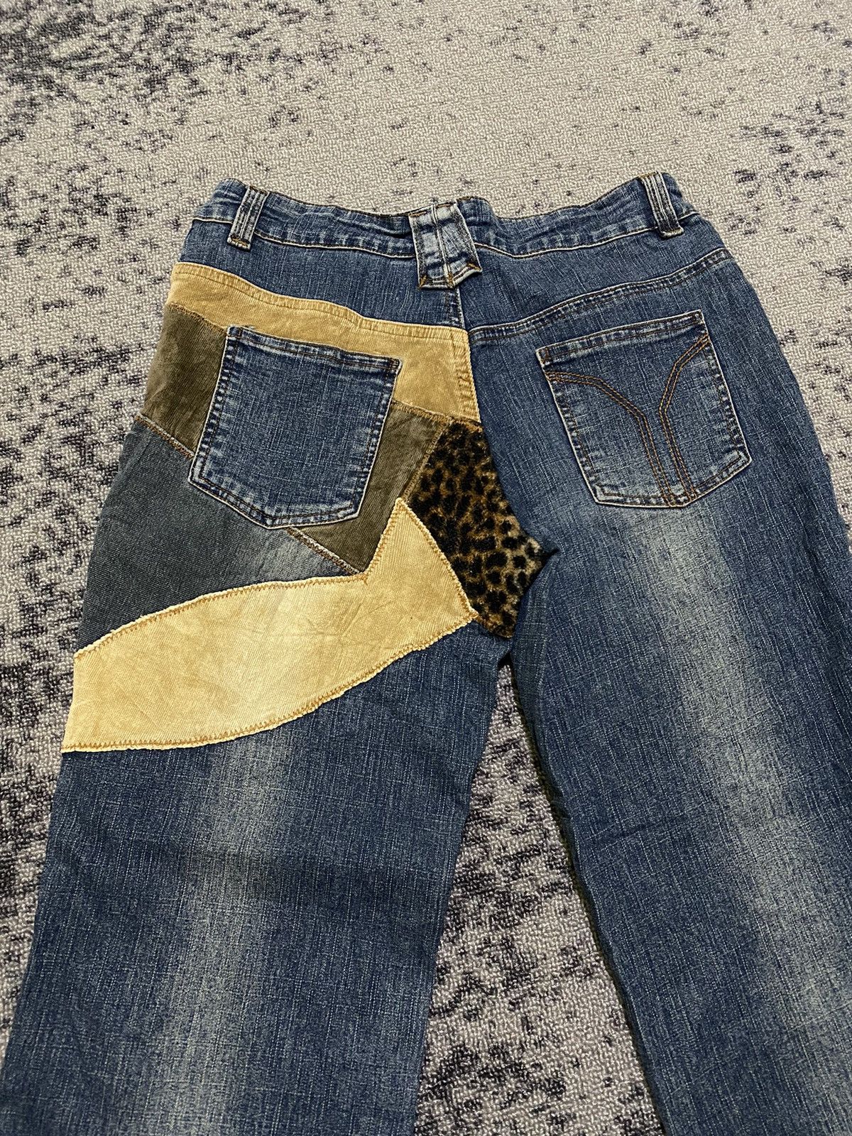 Hysteric Glamour Y2k deep “avant garde style” flare jeans Size US 30 / EU 46 - 4 Thumbnail