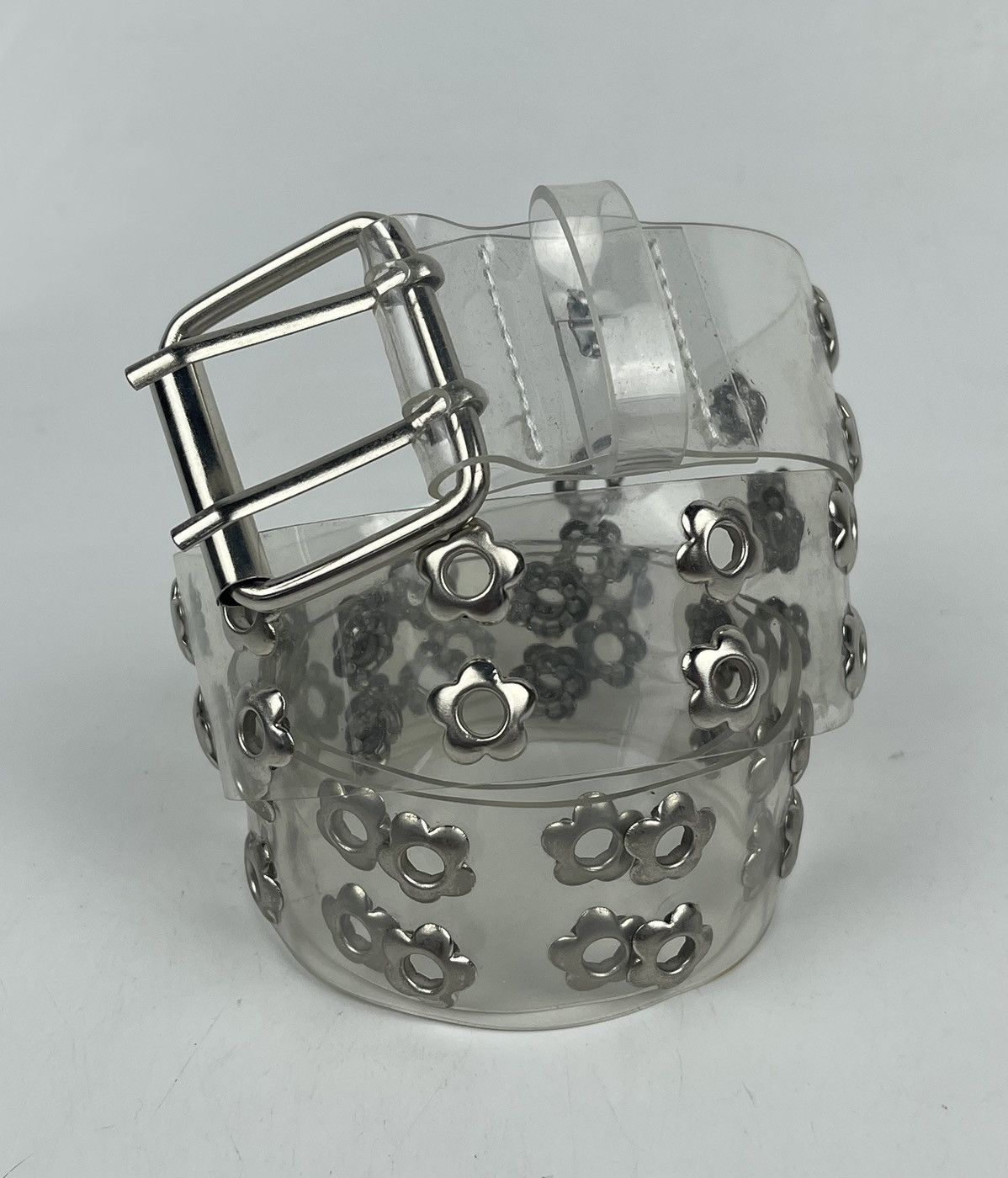 transparent studded belt tc25