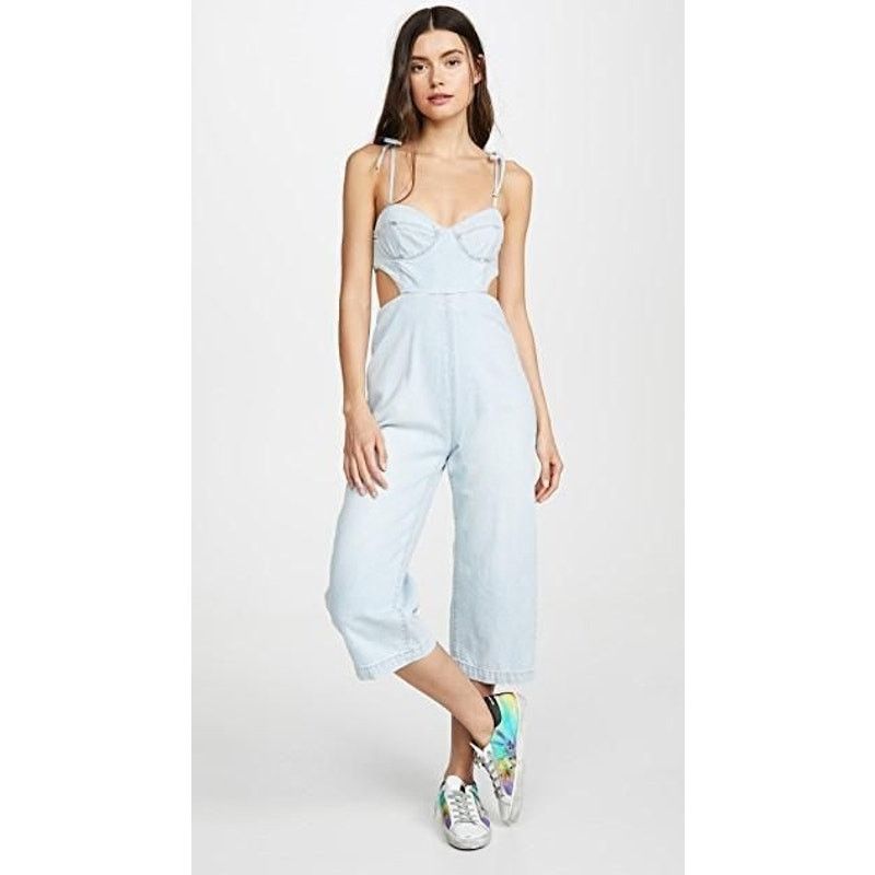 DL1961 New Urban Outfitters DL1961 Hepburn Jumpsuit $209 X-SMALL Size 26" / US 2 / IT 38 - 1 Thumbnail