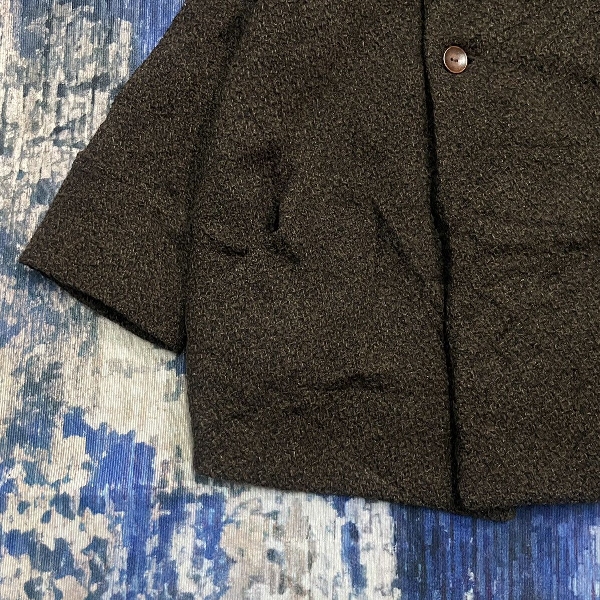 Blue Blue Japan 🇯🇵 Archive Blue Blue Japan Wool High Neck Coat Button Jacket Size US M / EU 48-50 / 2 - 10 Thumbnail