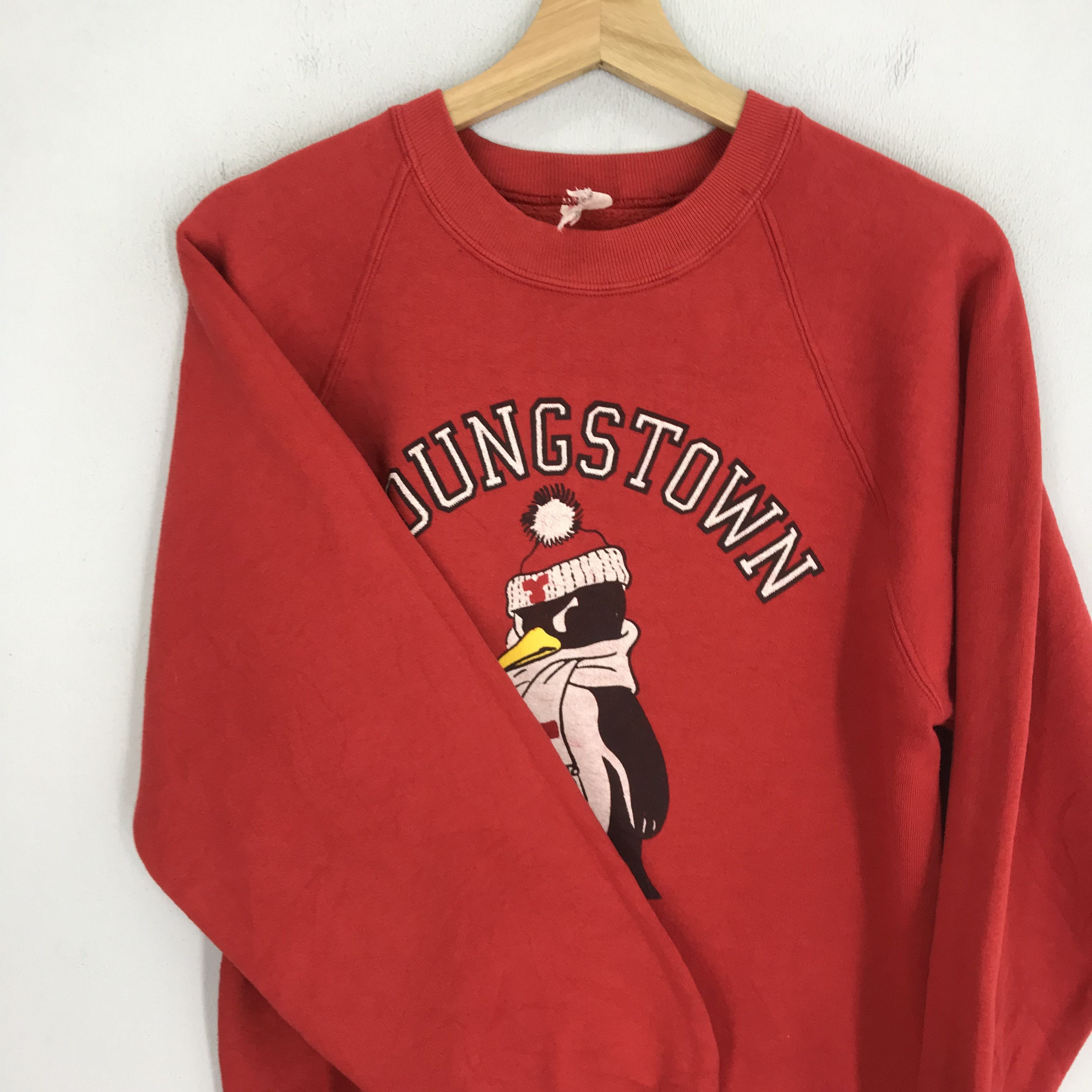 NCAA Vintage 90's Youngstown State Ncaa Red - 412 Size US S / EU 44-46 / 1 - 6 Thumbnail