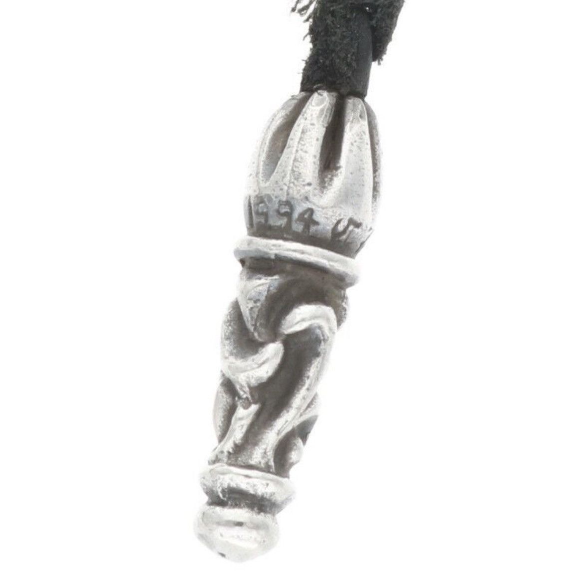 Chrome Hearts Chrome Hearts Leather Braid Necklace Size ONE SIZE - 4 Thumbnail