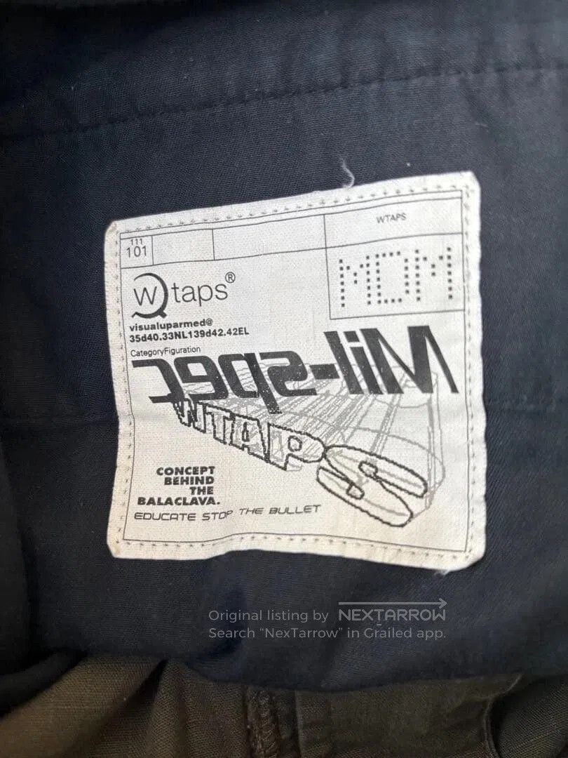 Wtaps wtaps cargo pants early edition size M. Size US 32 / EU 48 - 5 Thumbnail