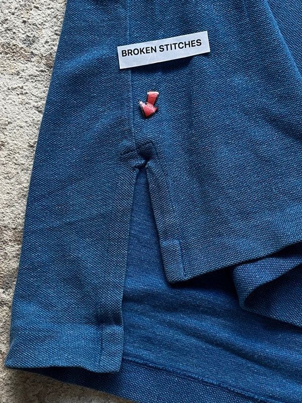Polo Ralph Lauren Polo Ralph Lauren Sz L Polo Shirt Blue Small Pony Size US L / EU 52-54 / 3 - 18 Thumbnail