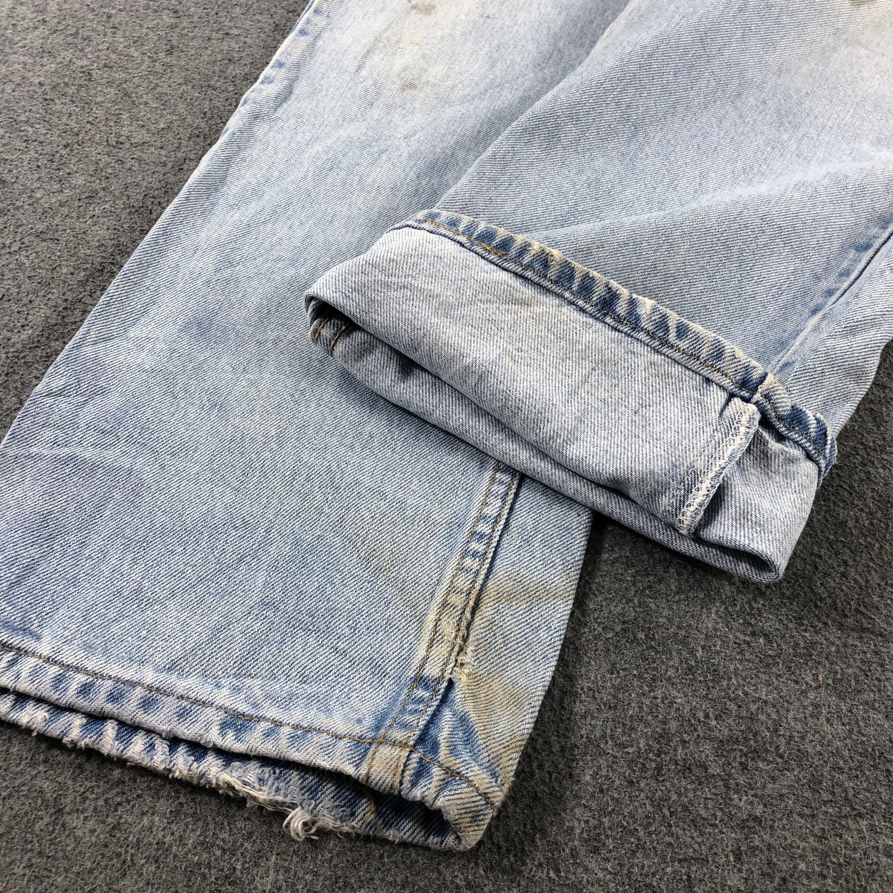 Levi's Vintage 90s Light Wash Levis 505 Jeans-J2606 Size US 32 / EU 48 - 7 Thumbnail