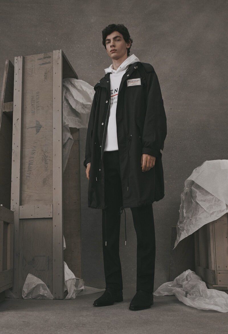 Givenchy White Address Logo Hoodie Size US S / EU 44-46 / 1 - 5 Thumbnail
