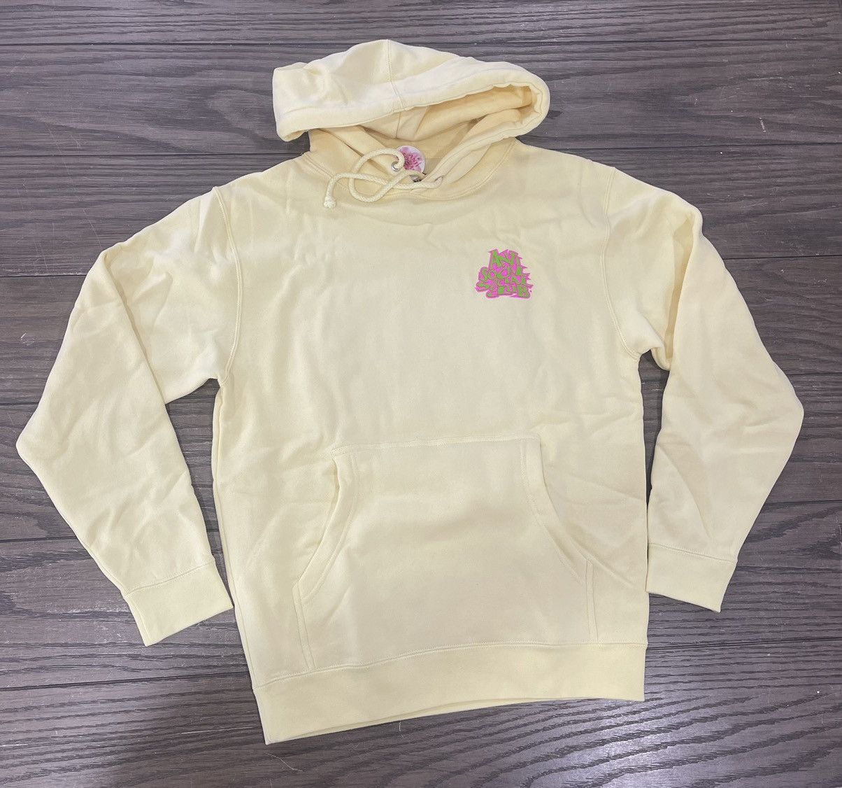 Anti Social Social Club × Designer 🔥 ASSC Anti Social Club Jealousy Hoodie Yellow Size Small 🔥 Size S / US 4 / IT 40 - 3 Thumbnail