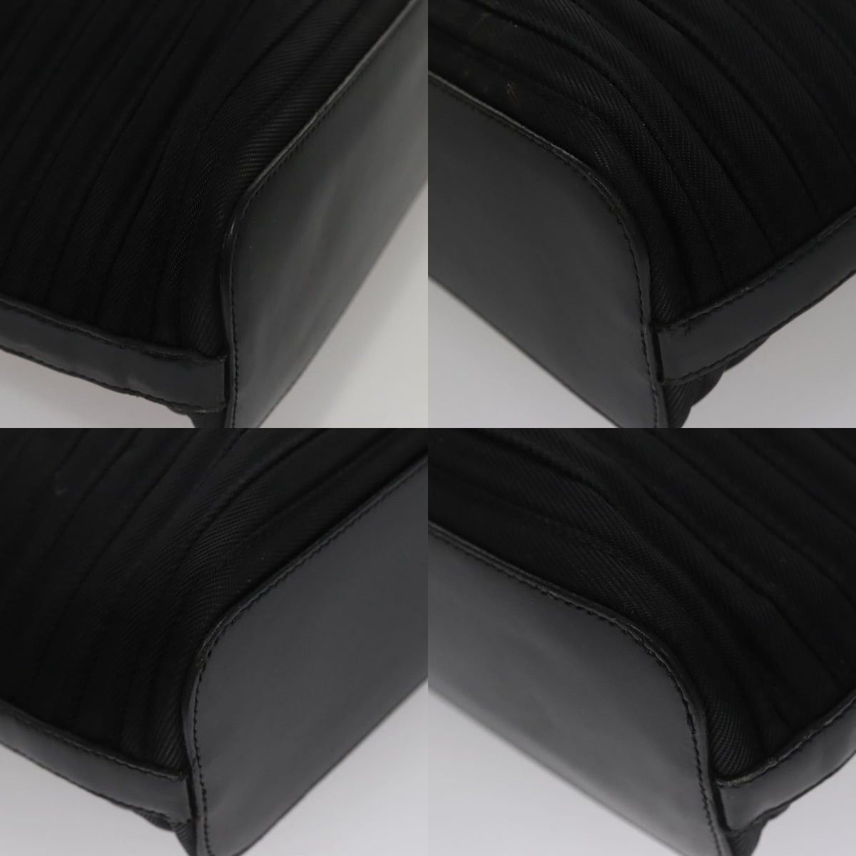 Gucci GUCCI Bamboo Handbag Nylon Black Size ONE SIZE - 10 Thumbnail