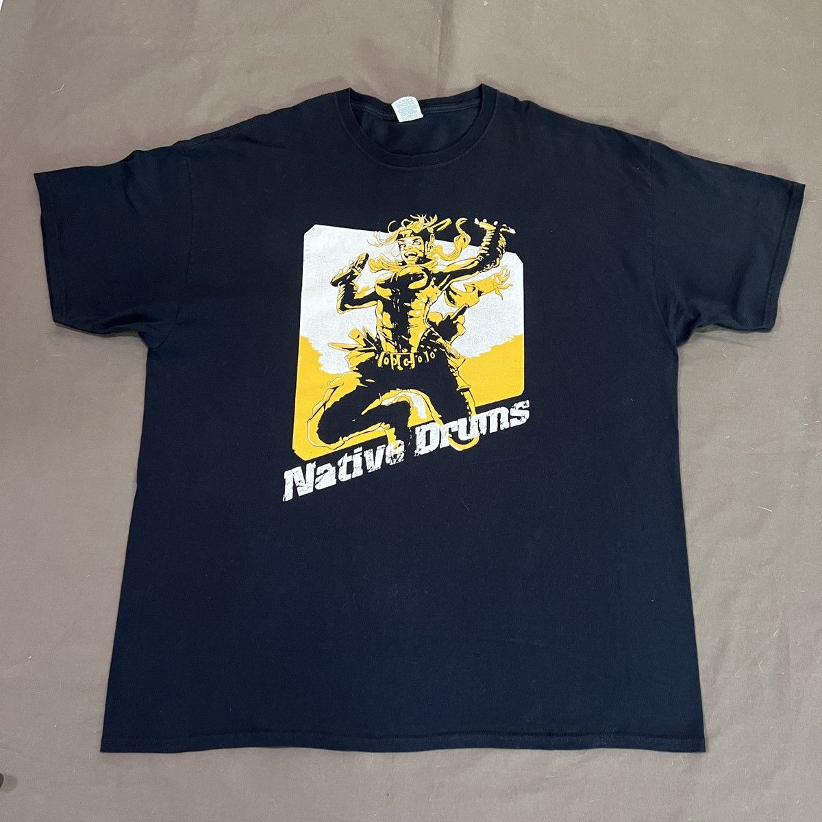 Anime × Japanese Brand × Vintage Native Drums comic Promo Tee 2XL Chuck Paschall Size US XXL / EU 58 / 5 - 2 Thumbnail