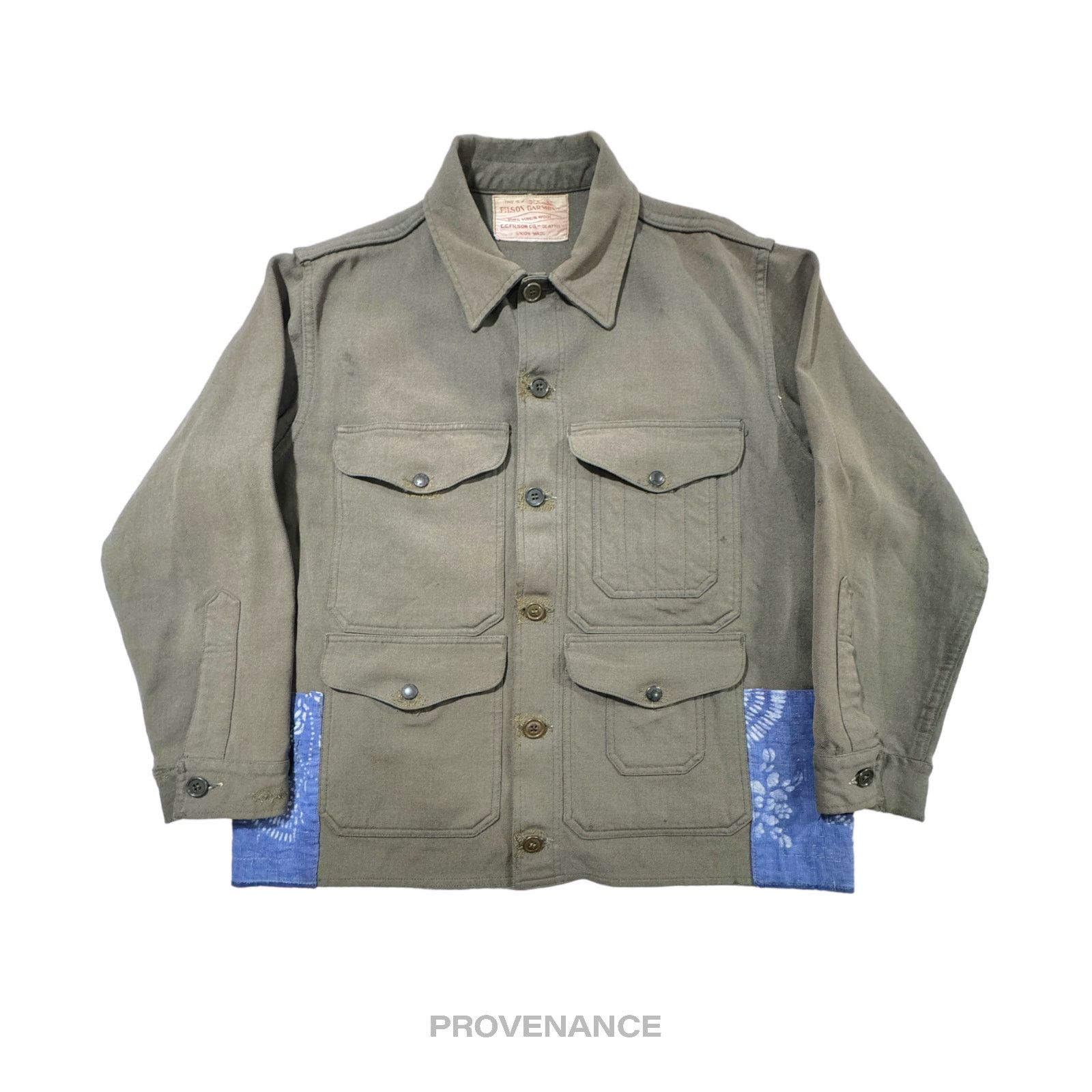 Filson Forestry Cloth Cruiser Jacket Filson Whipcord Jacket 40's